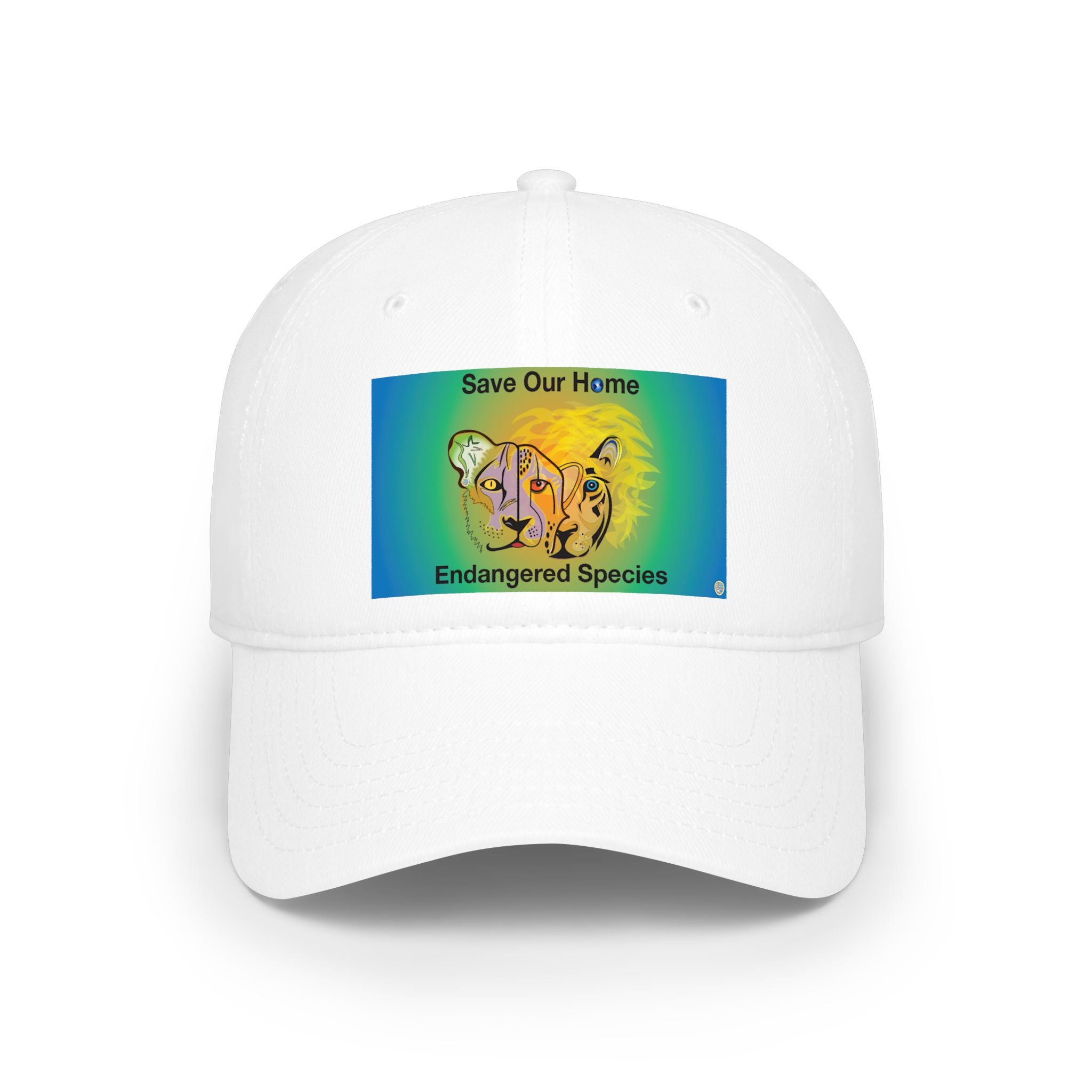Big Cat Trio  Baseball Cap — Earth and World Peace Design