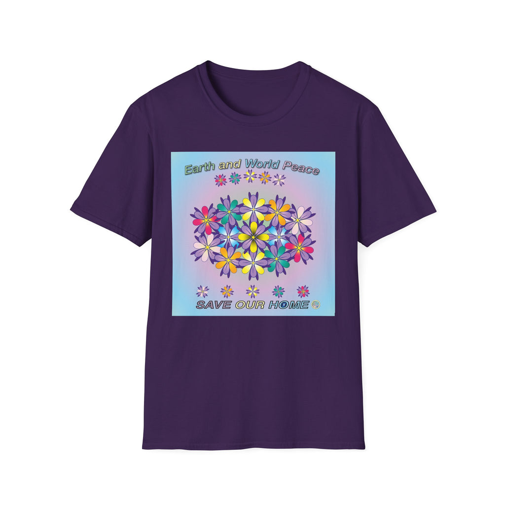 Multi-Colored Flower T-Shirt