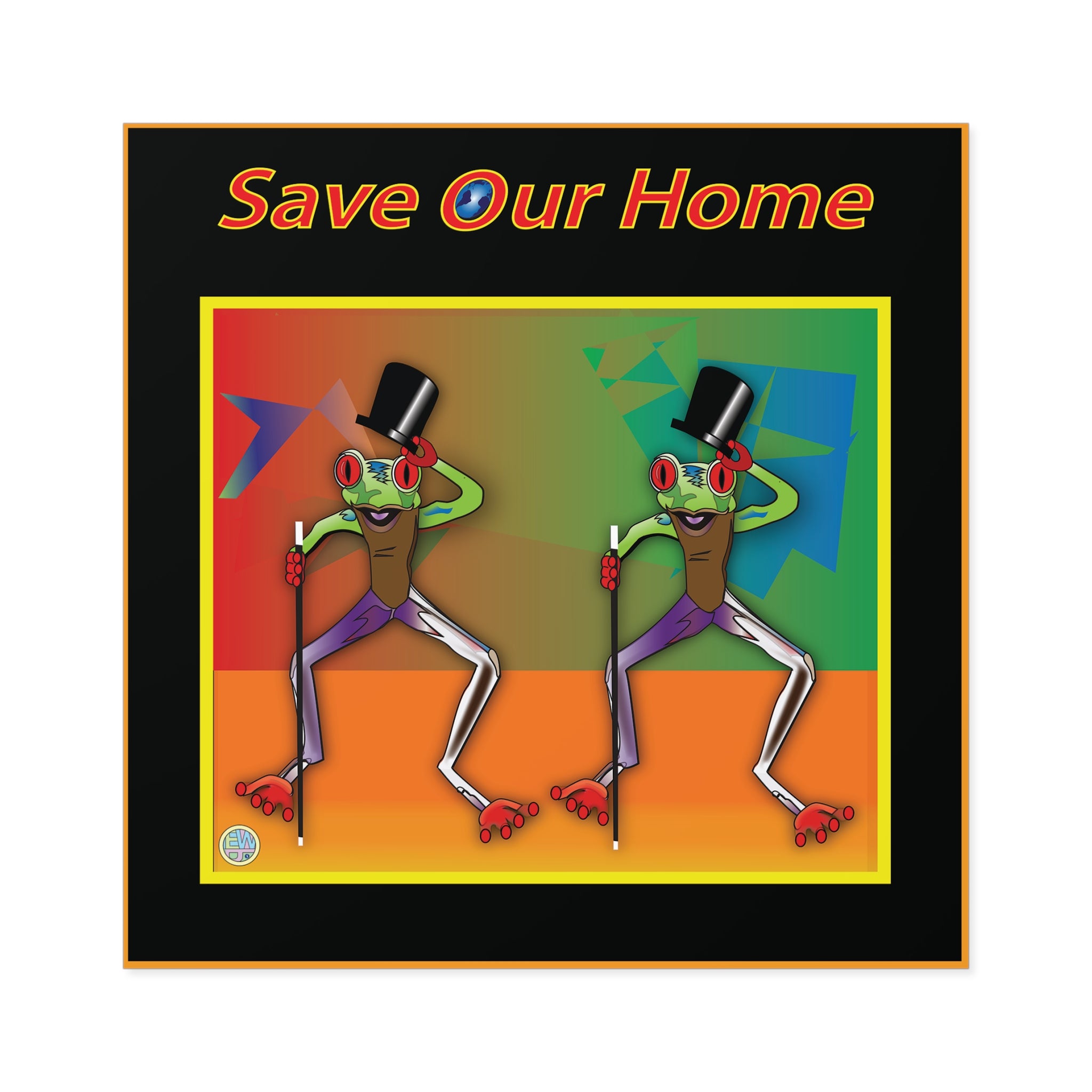 Frogs  Dance IndoorOurdoorStickers
