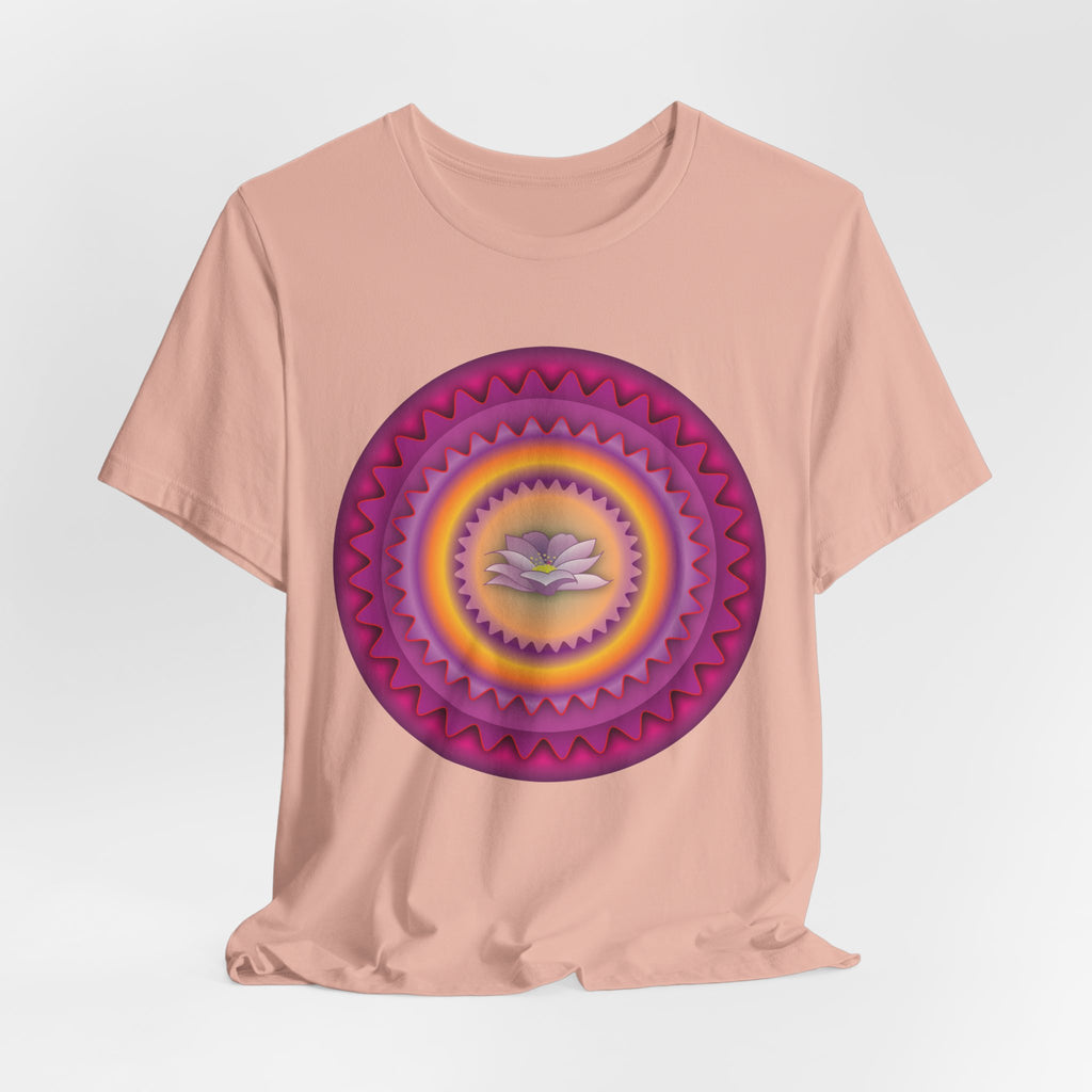 Lotus Petal Art Unisex Softstyle Tee