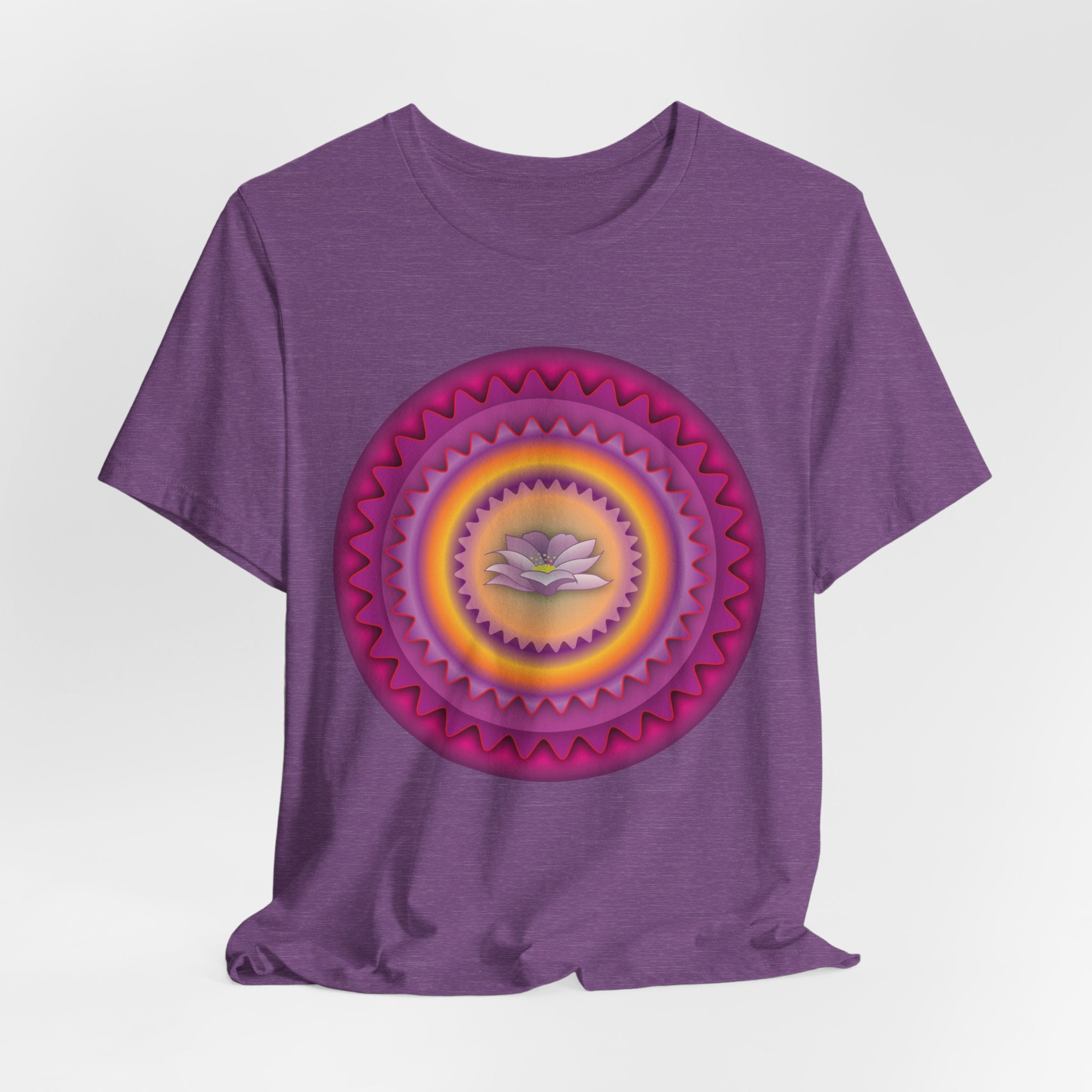 Lotus Petal Art Unisex Softstyle Tee