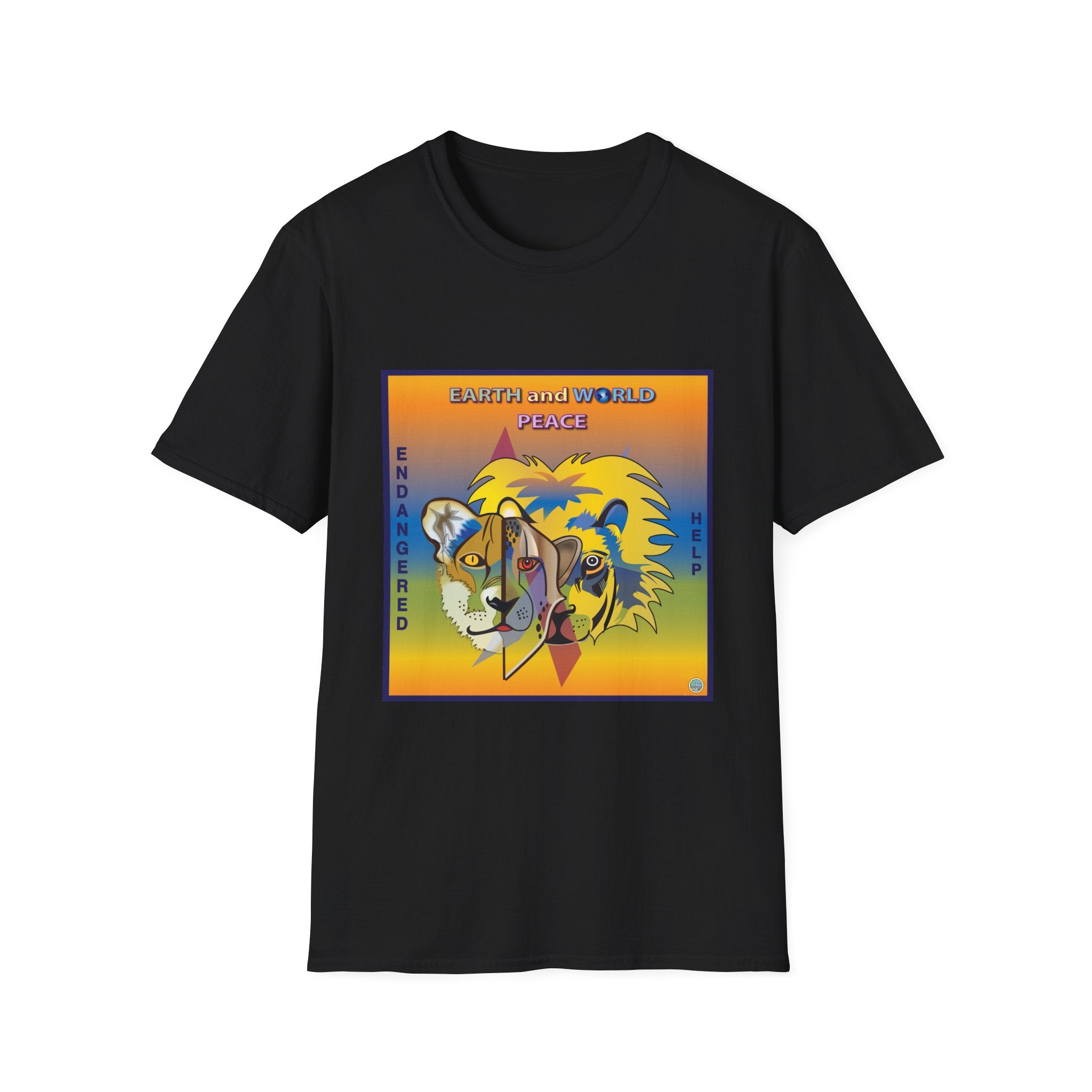 Copy of Orca at Play Unisex Softstyle T-Shirt