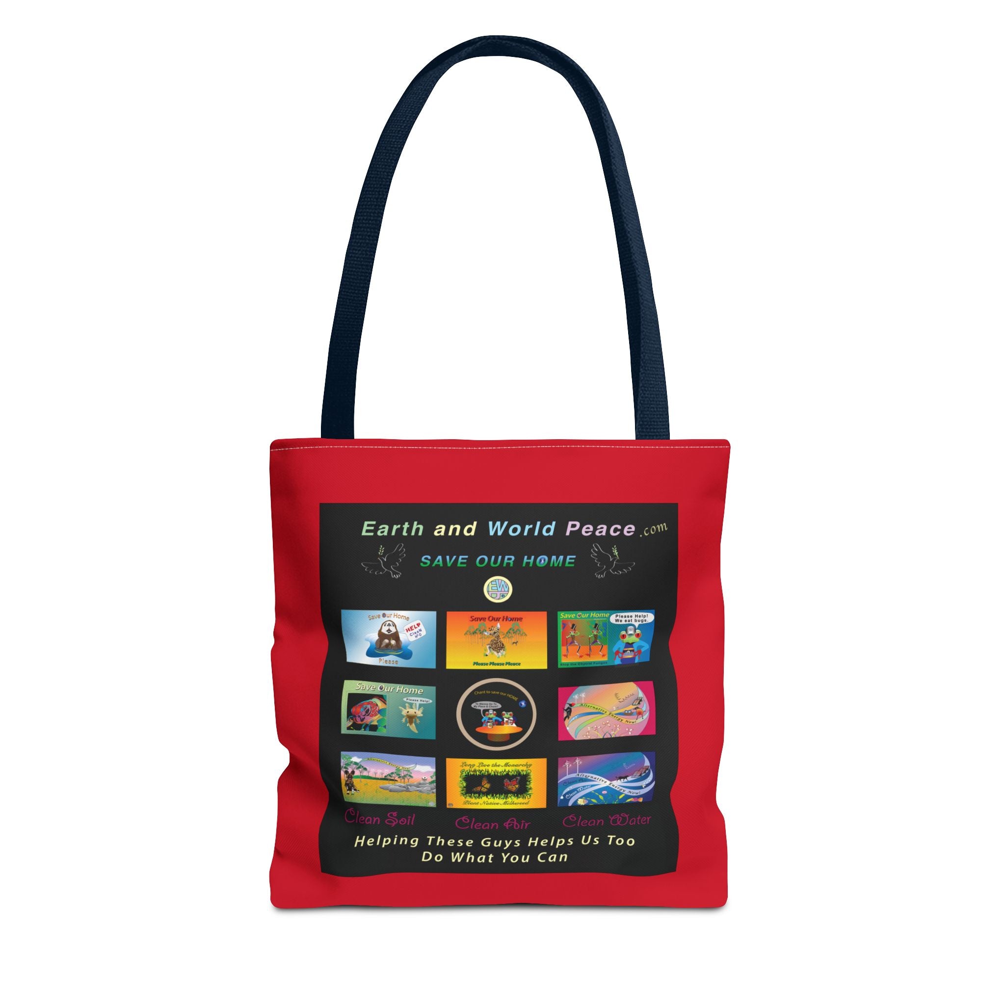 Endangered Species Alternative Energy Red Tote
