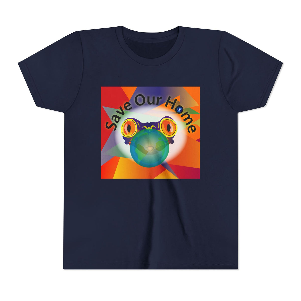 Frog Earth Bubble Youth Tee