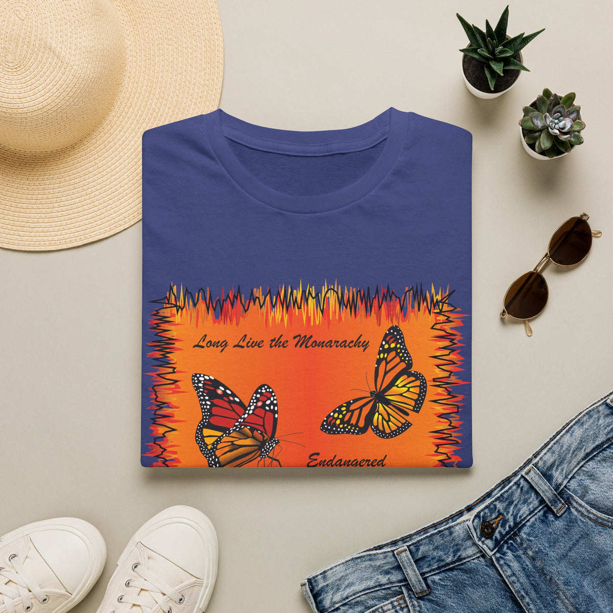 Monarch Butterflies Unisex Softstyle T-Shirt