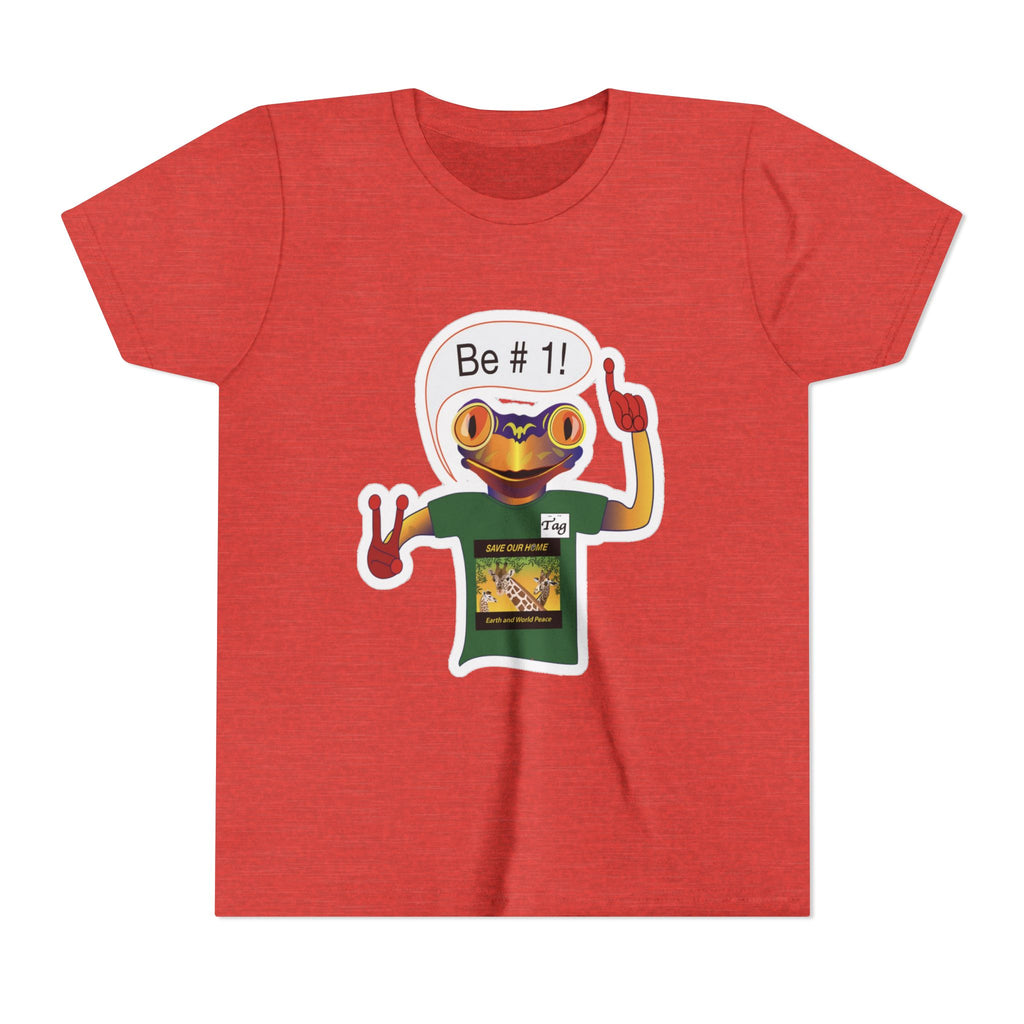 Frog: Be # 1 Sticker Tee