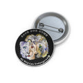 Big Cat Trio Endangered Button