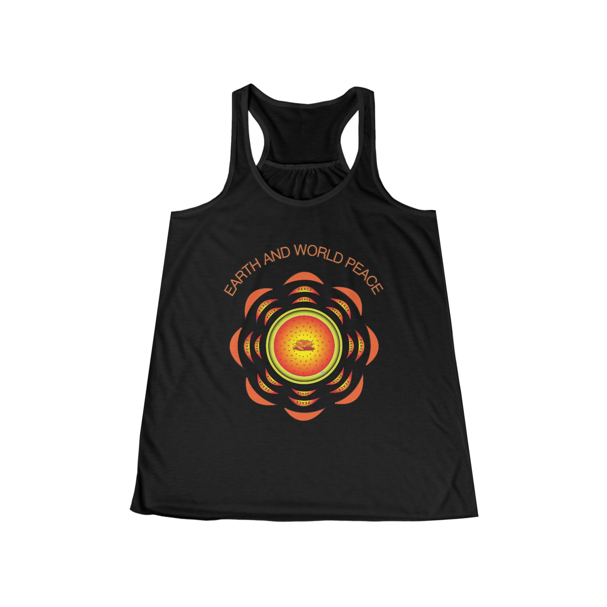 Peace Flowery Women's Tank