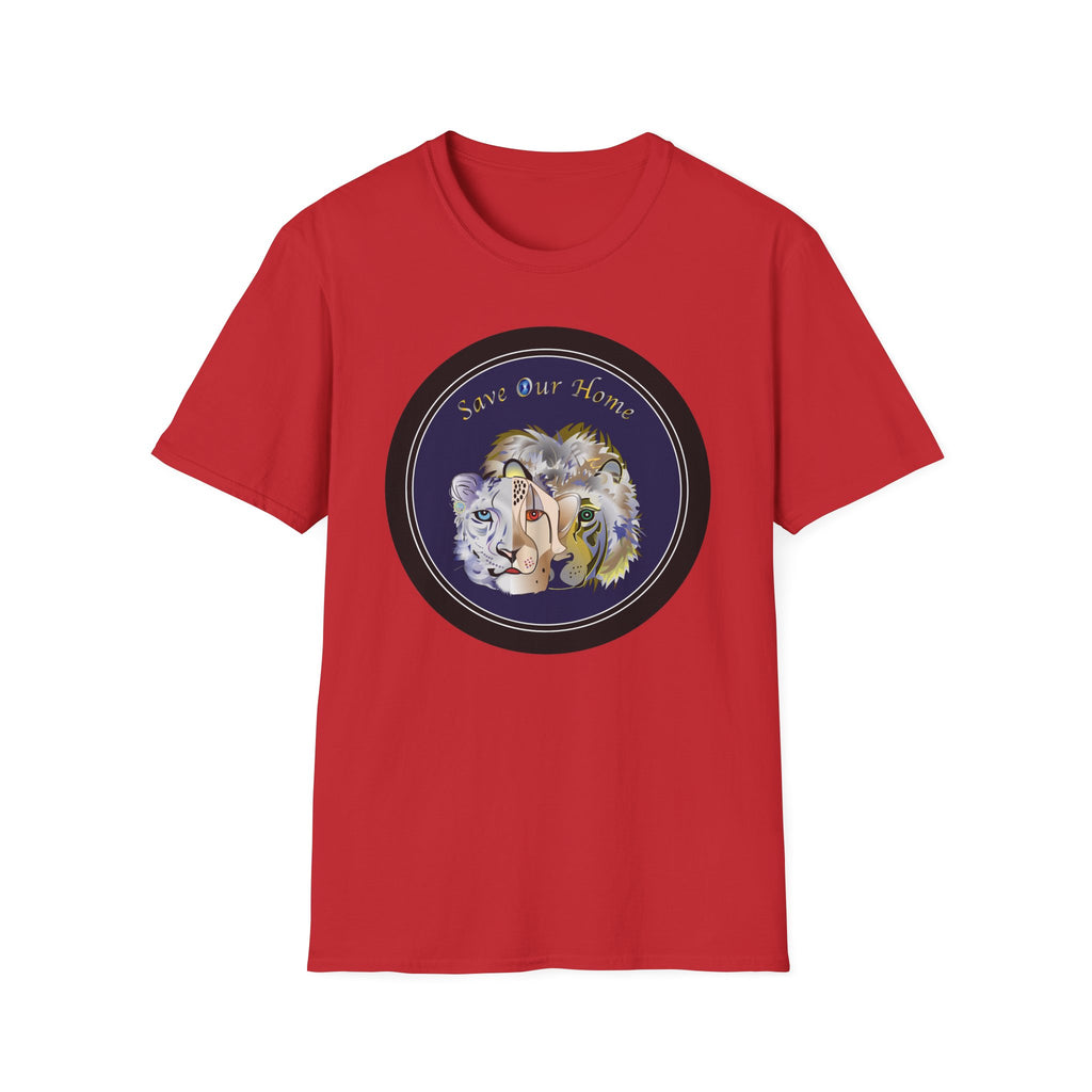 Cat Trio Unisex Softstyle T-Shirt