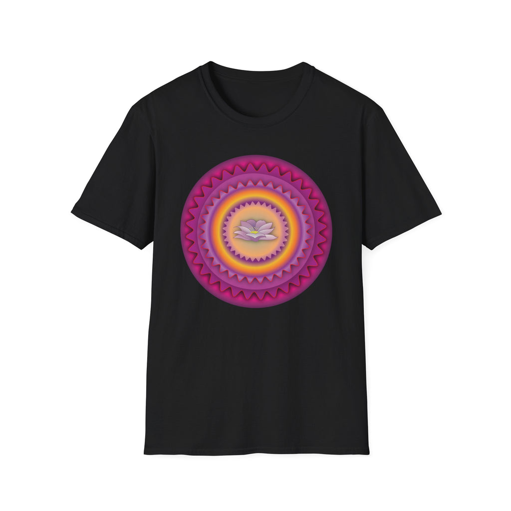 Lotus Petal Art Unisex Softstyle Tee