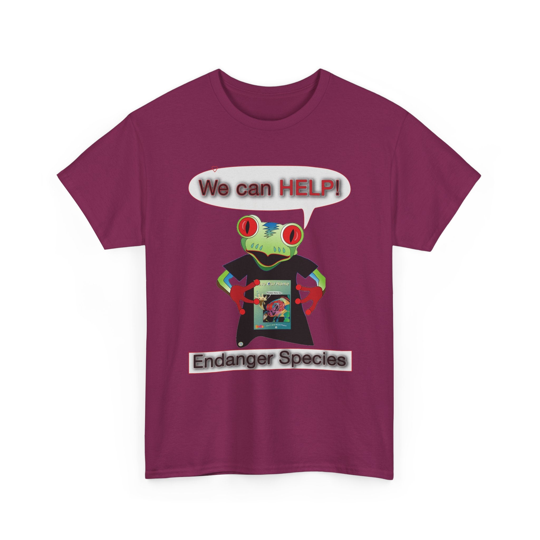Yes We Can Help, Endangered Species T-Shirt