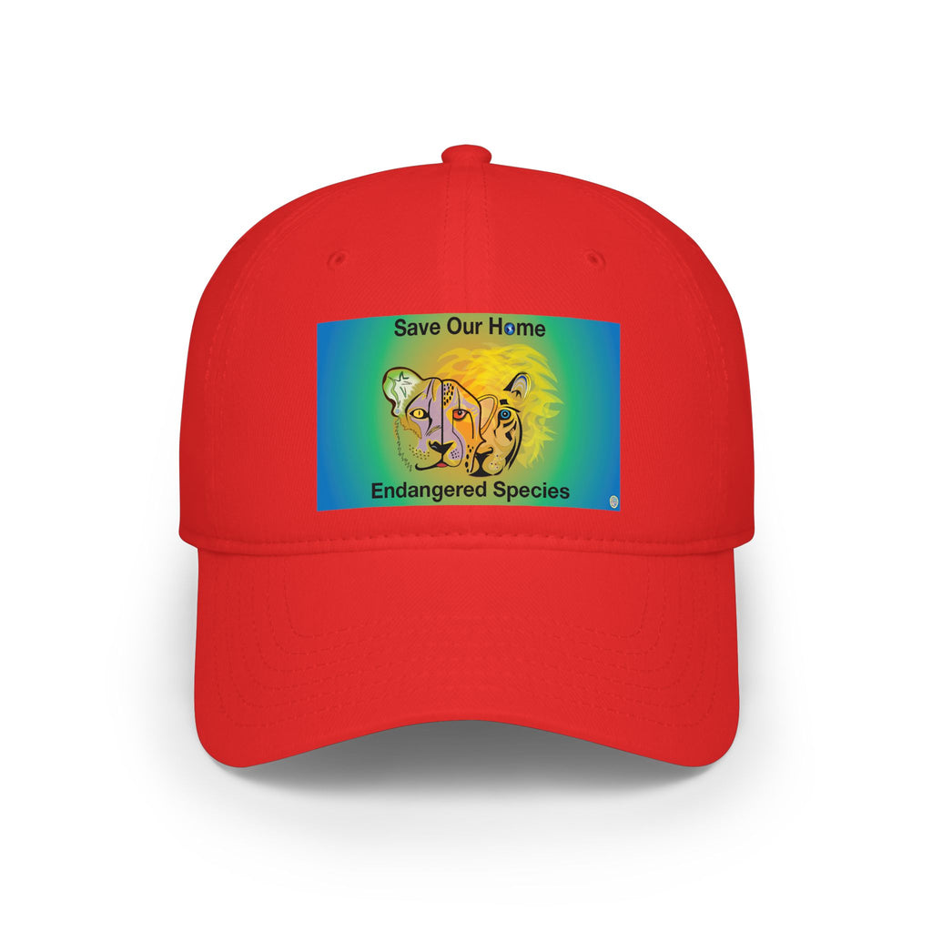 Big Cat Trio  Baseball Cap — Earth and World Peace Design