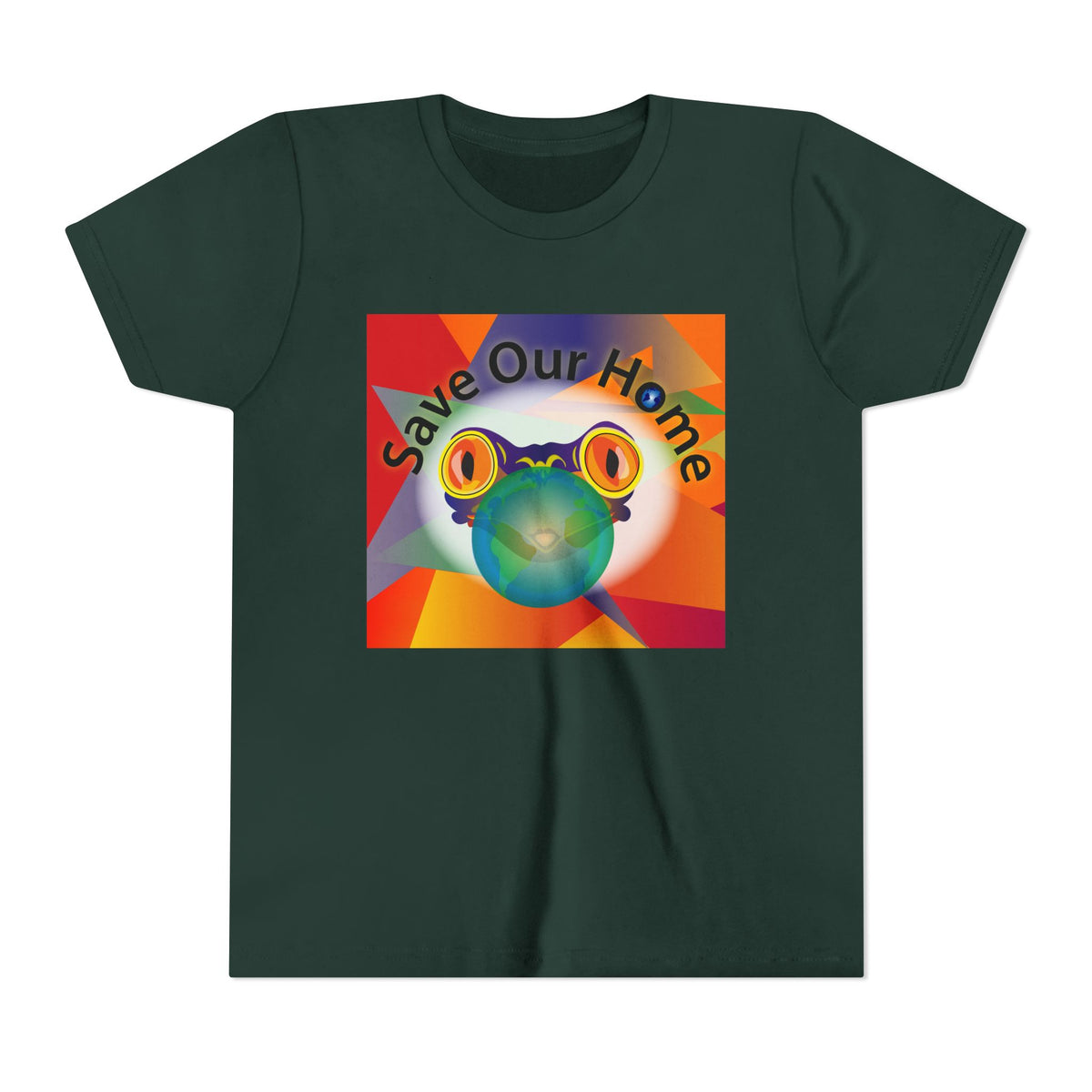 Frog Earth Bubble Youth Tee