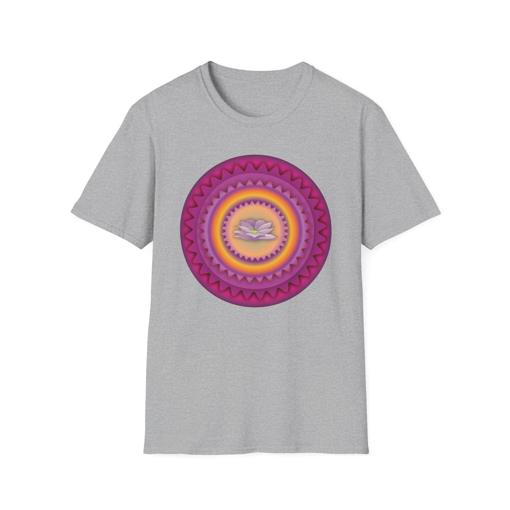 Lotus Petal Art Unisex Softstyle Tee
