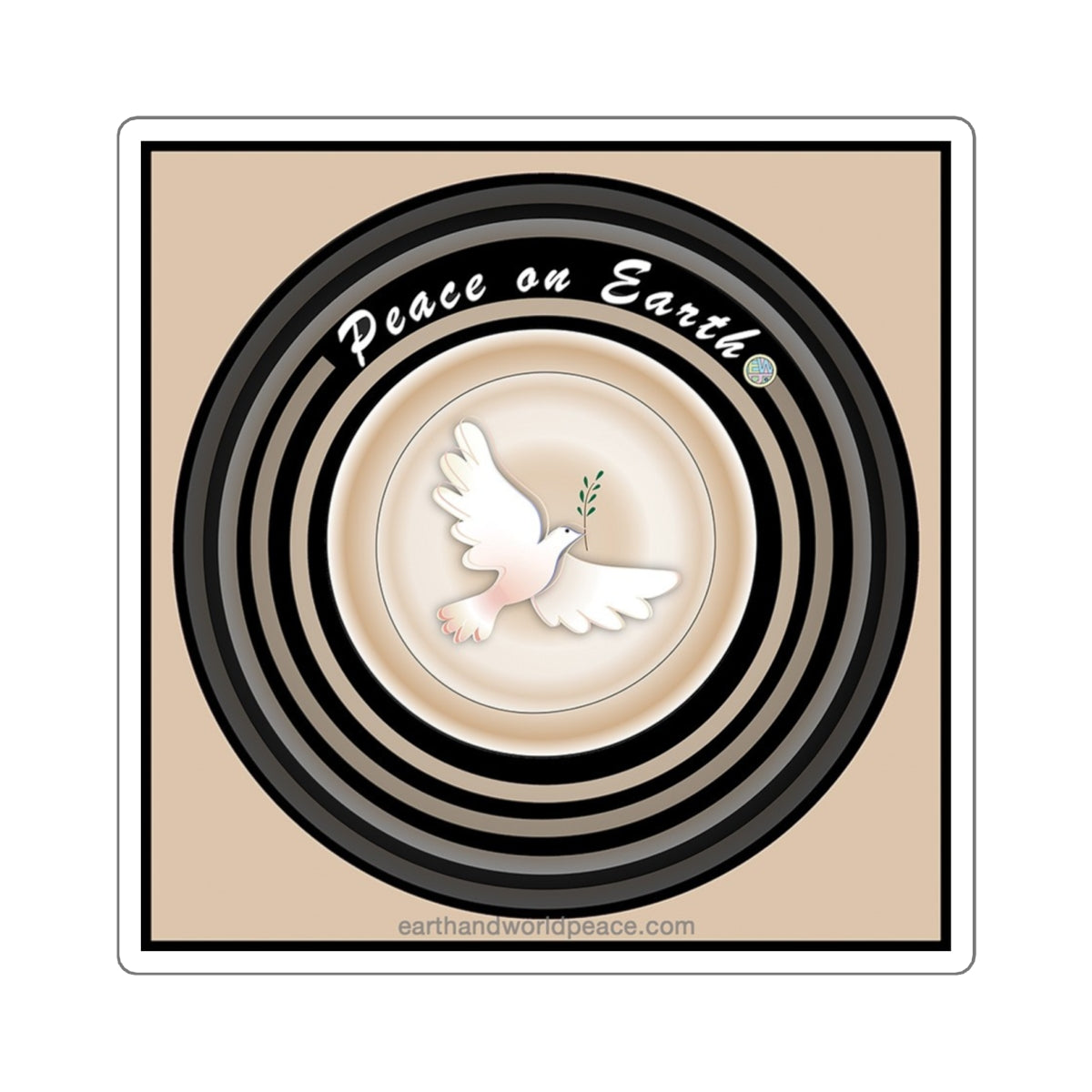 Dove Peace on Earth Sticker