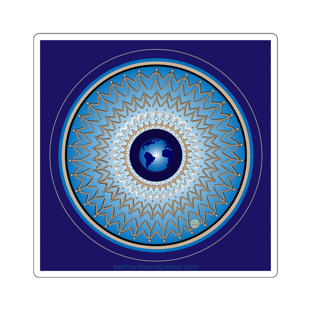 World Peace 6" Sticker