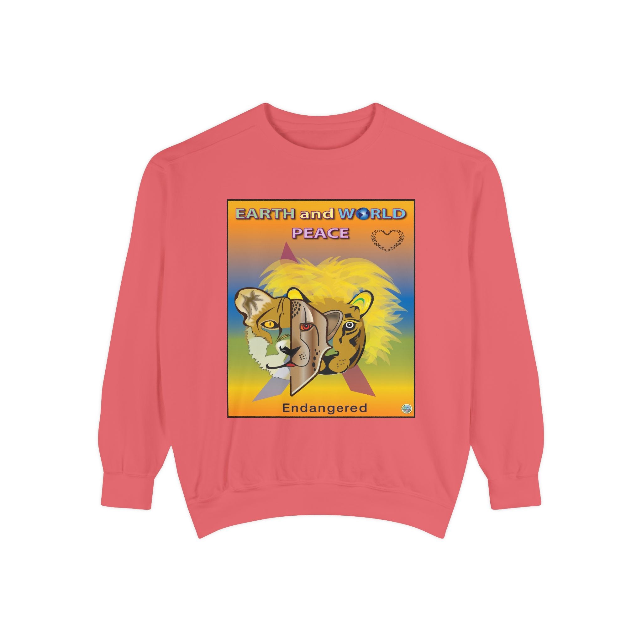 Lioness Cheetah Lion Sweatshirt