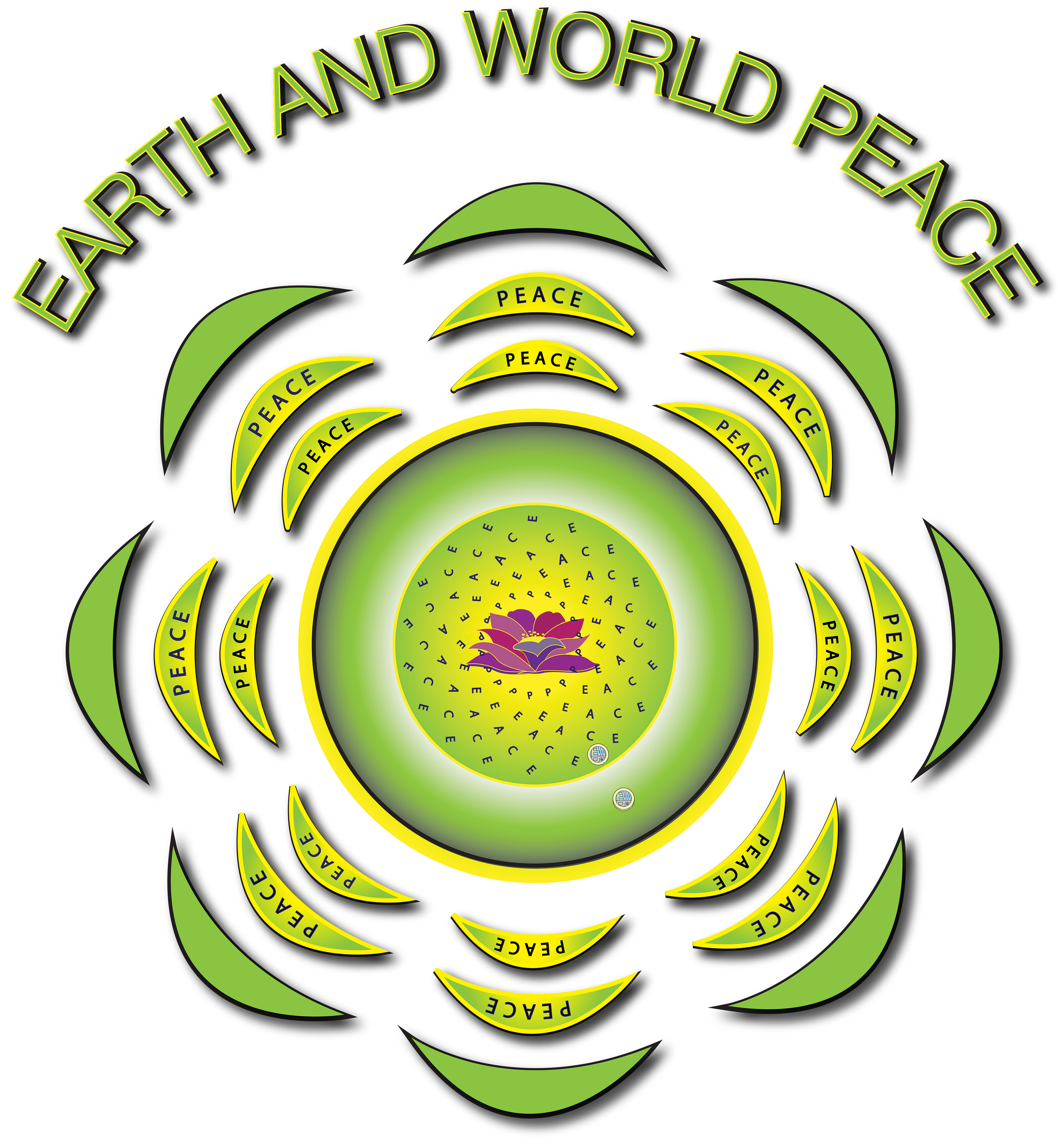 Earth and Peace Petal by Petal Grows