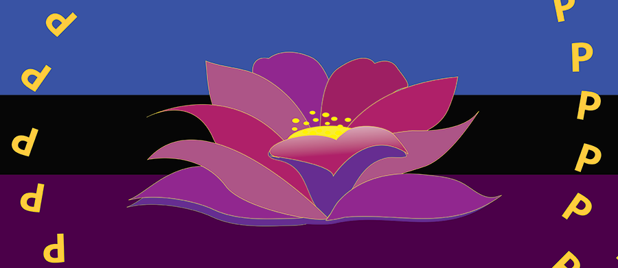 The Lotus and Peace in Action Racerback Tank