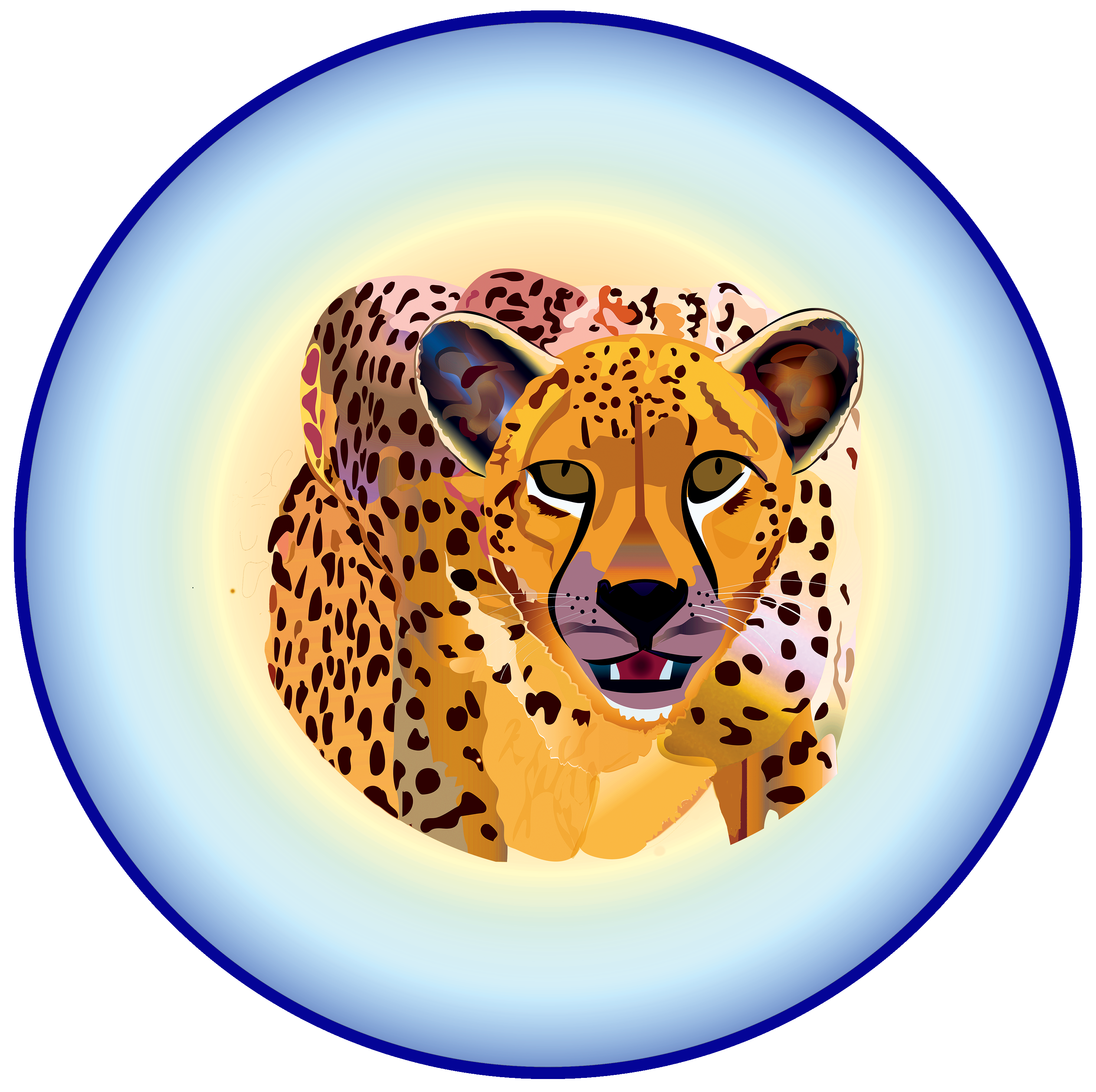 Cheetah Up CloseTote