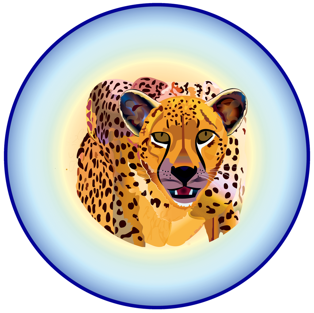 Cheetah Up CloseTote