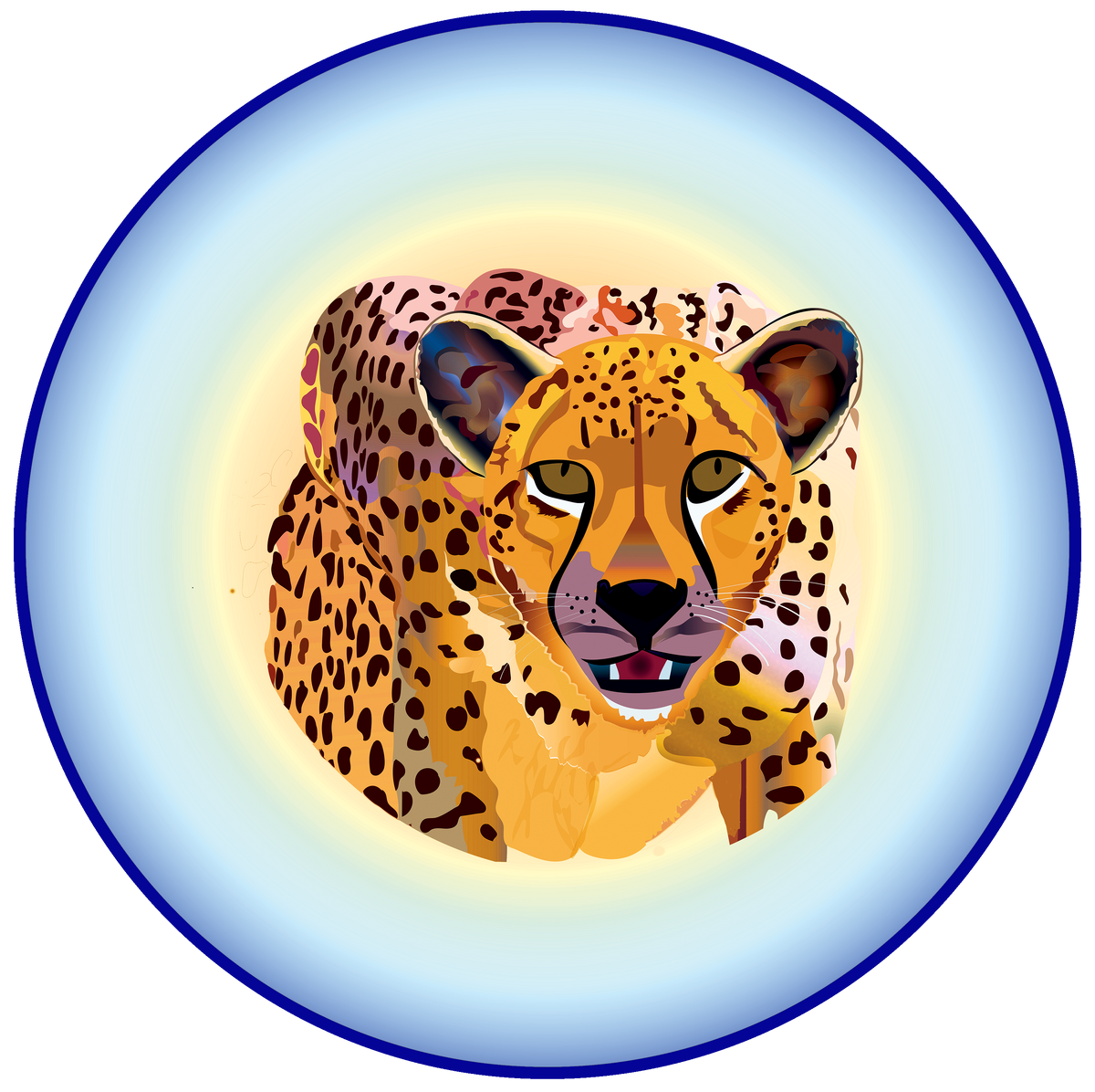 Cheetah Up CloseTote