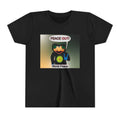 Cool Hoody Says Peace Out Youth Tee