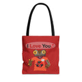 Mc Frog I Love You Sticker Tote