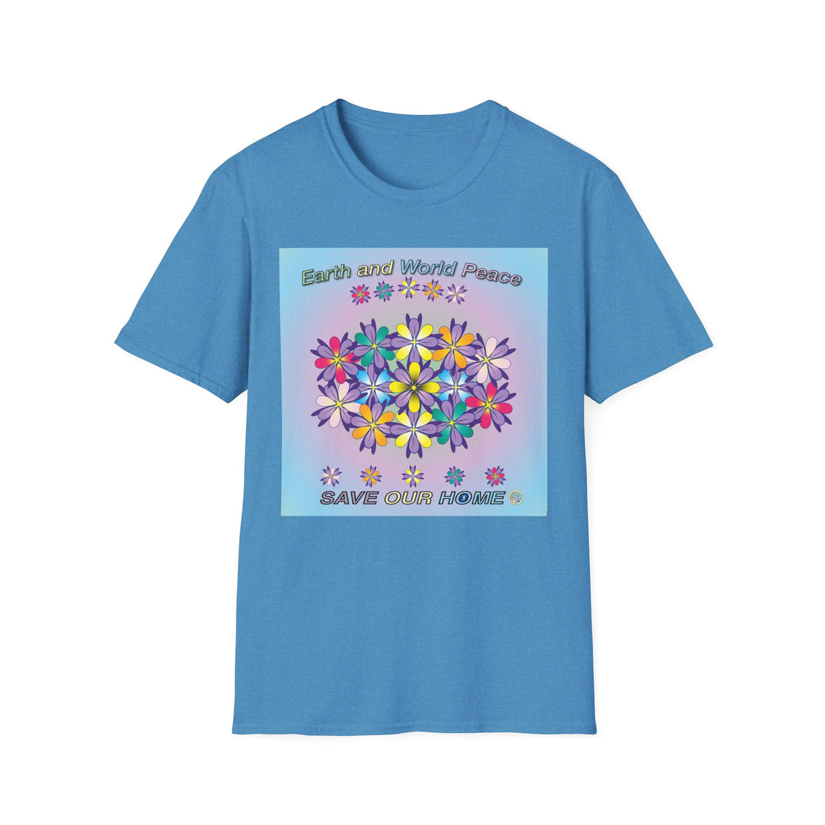 Multi-Colored Flower T-Shirt