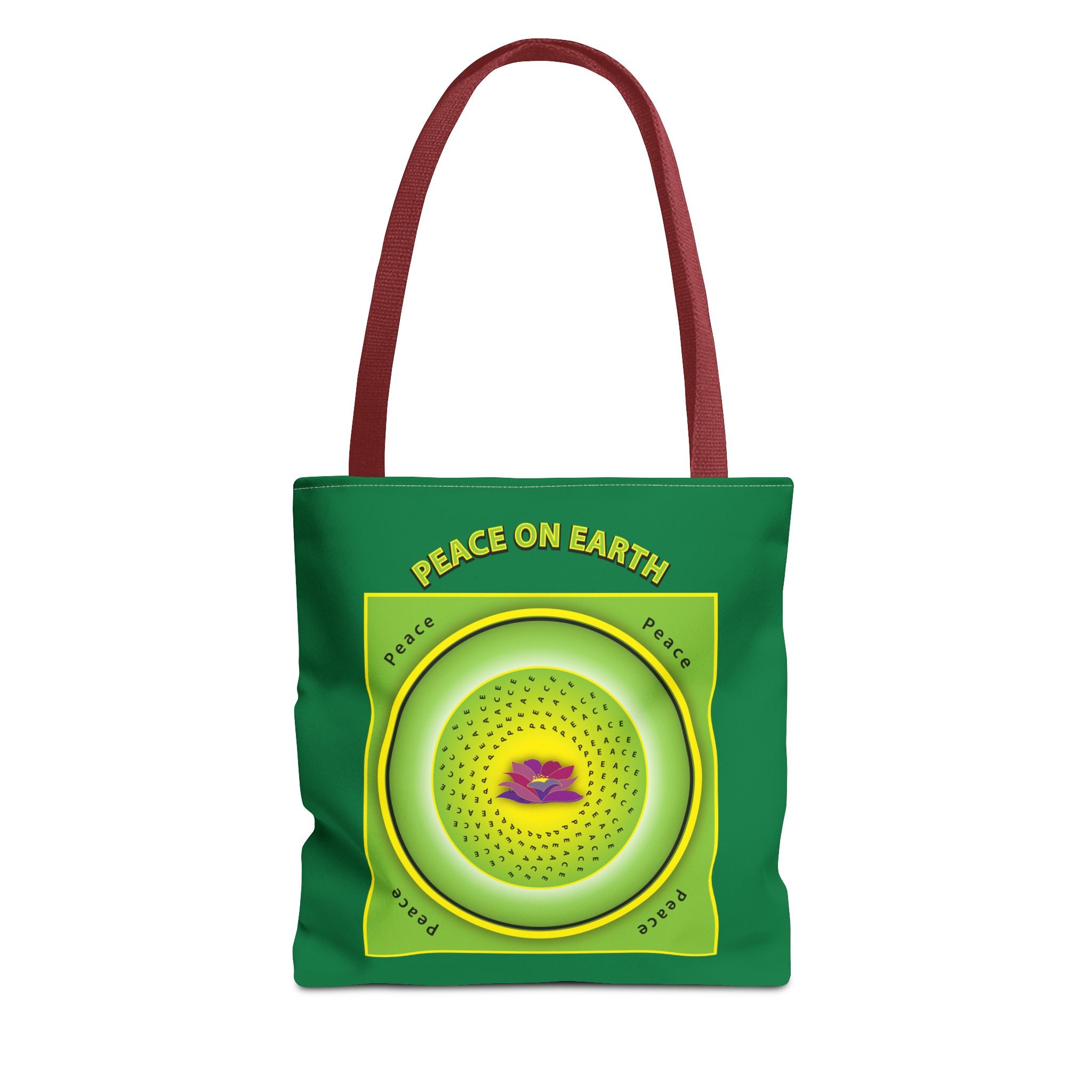 Peace Peace Peace Radiates Tote Bag
