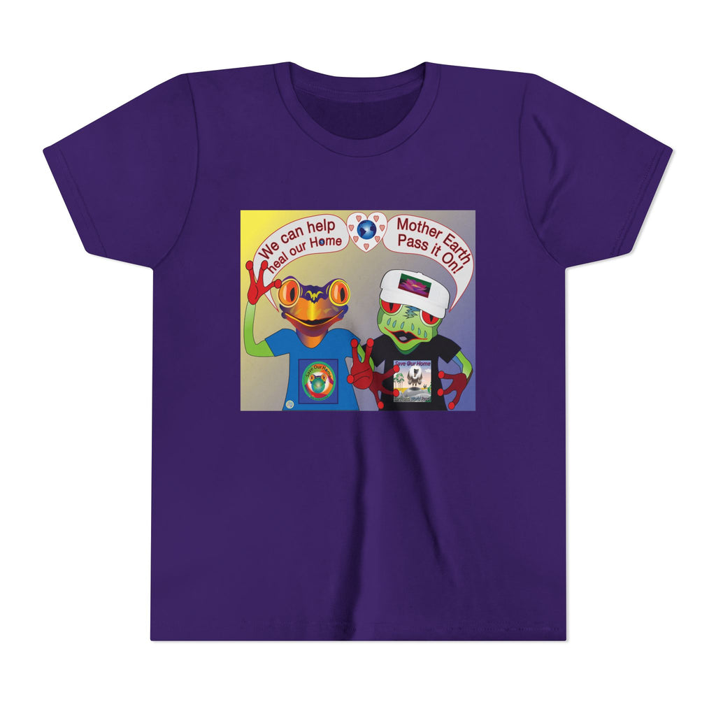 We Help Heal Our Home: Mother Earth Youth Tee