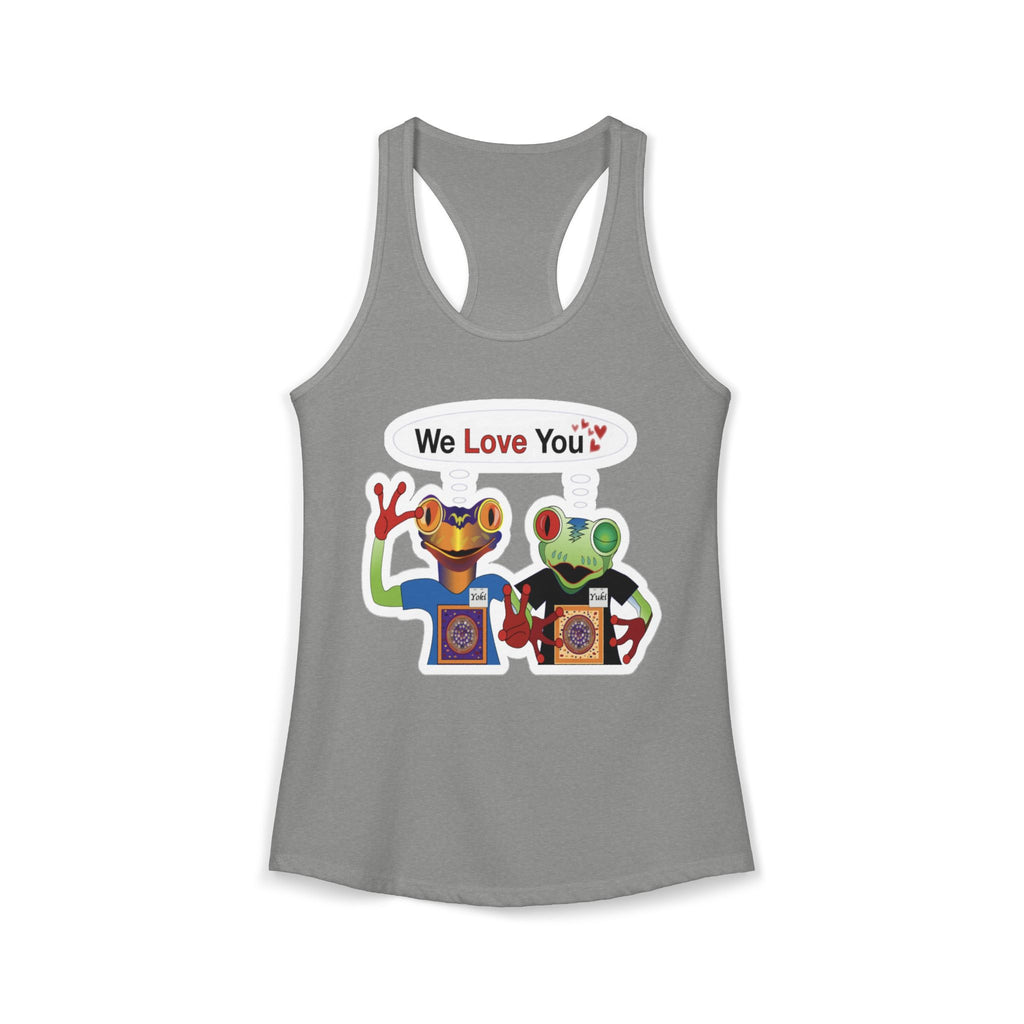 Mc Frog  Sticker Tank We Love You