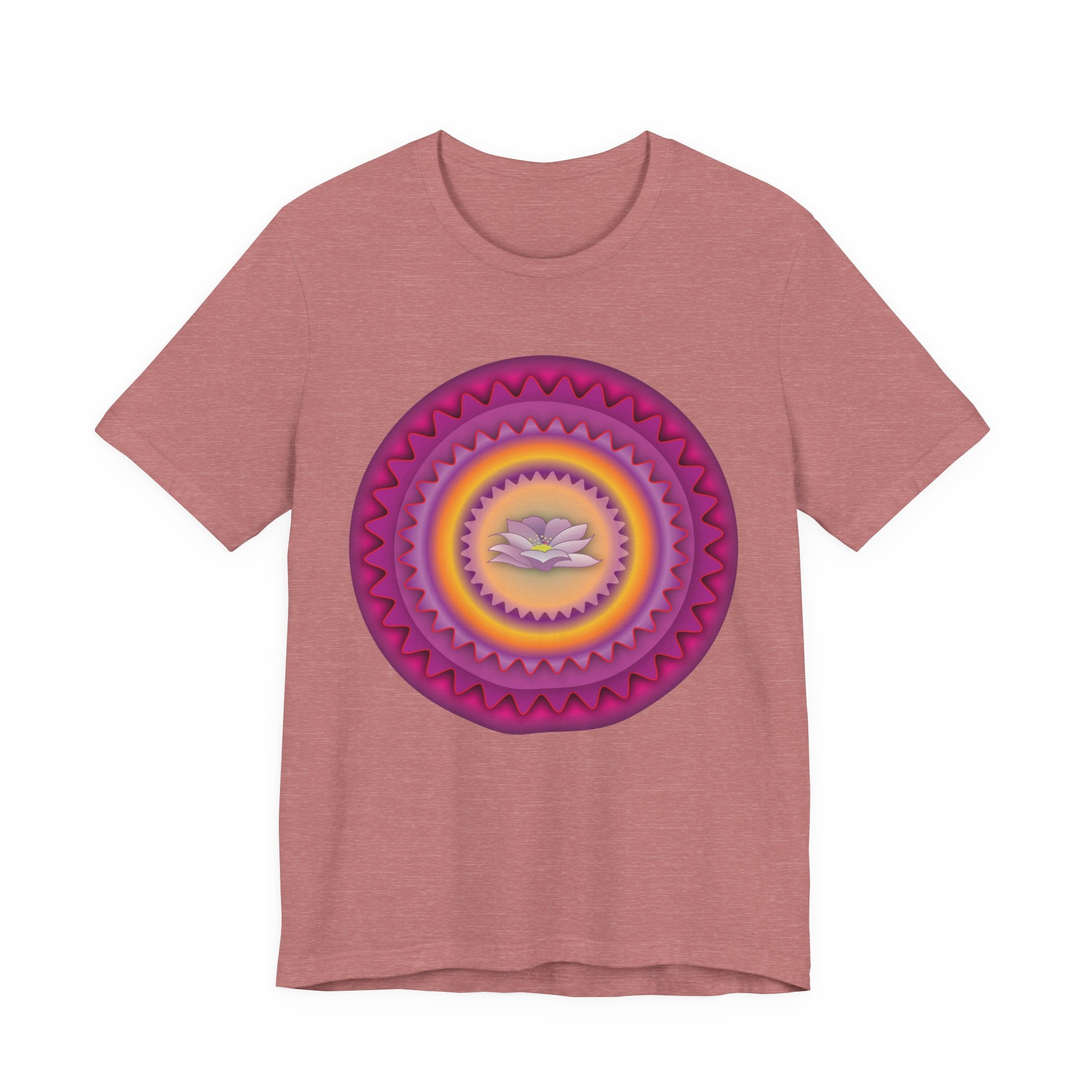 Lotus Petal Art Unisex Softstyle Tee