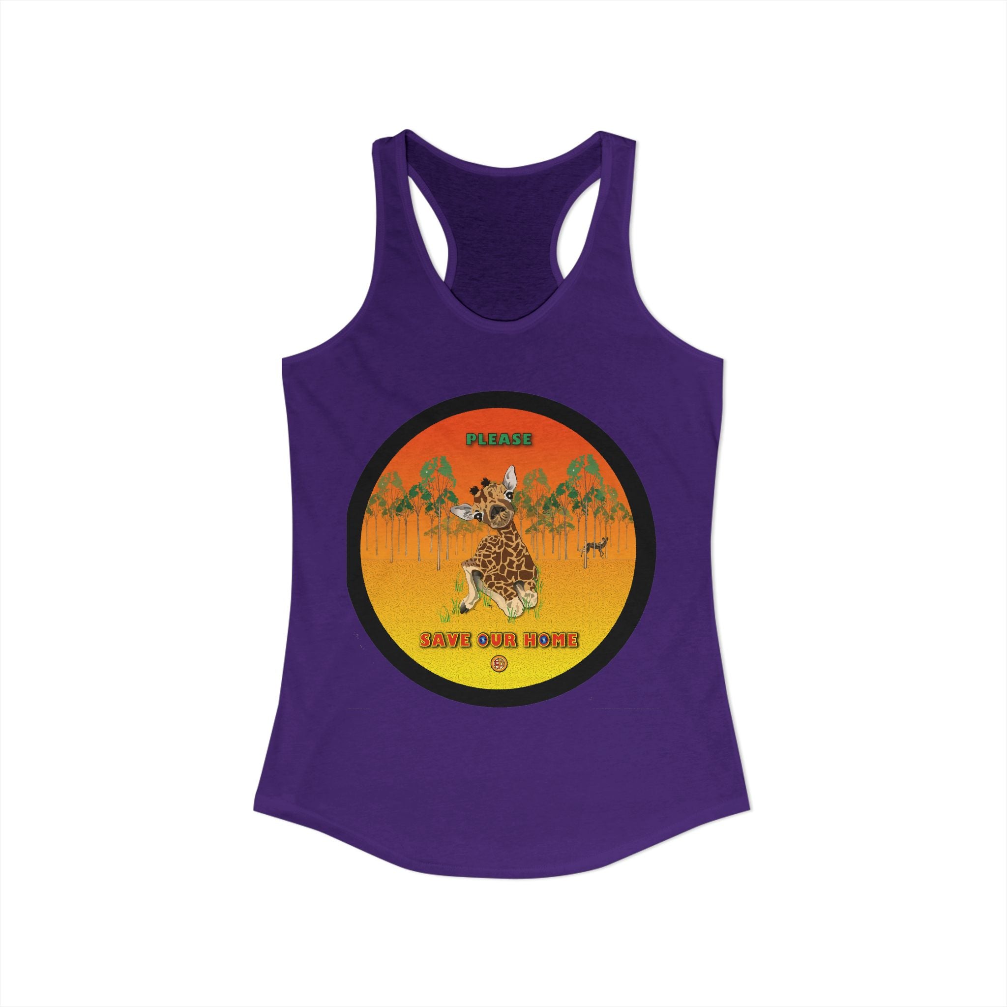 Baby Giraffe Racerback Tank