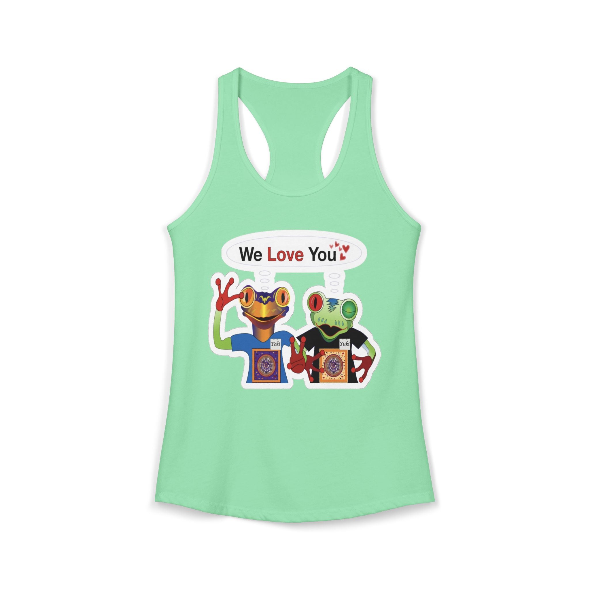 Mc Frog  Sticker Tank We Love You