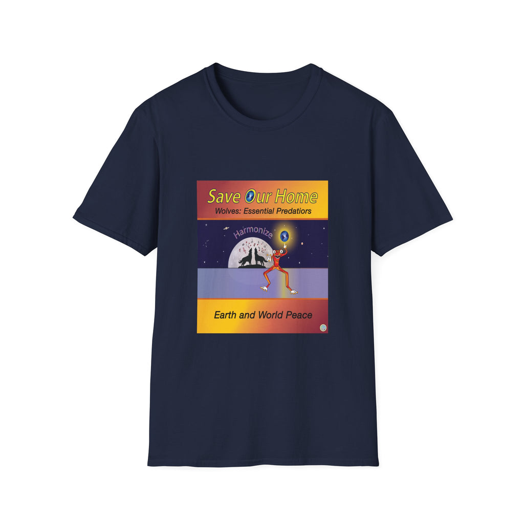 Frog and Wolves  Harmonize Unisex Softstyle T-Shirt