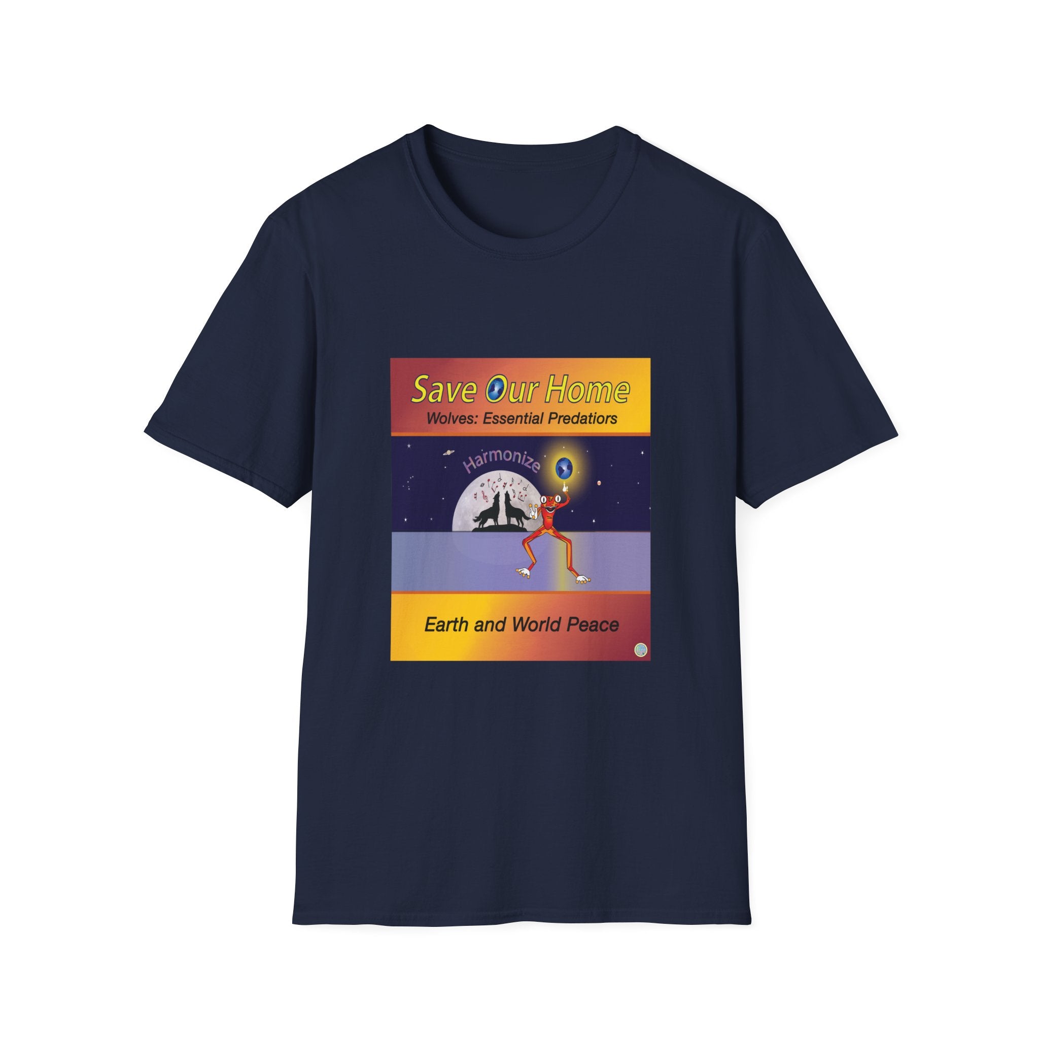 Frog and Wolves  Harmonize Unisex Softstyle T-Shirt