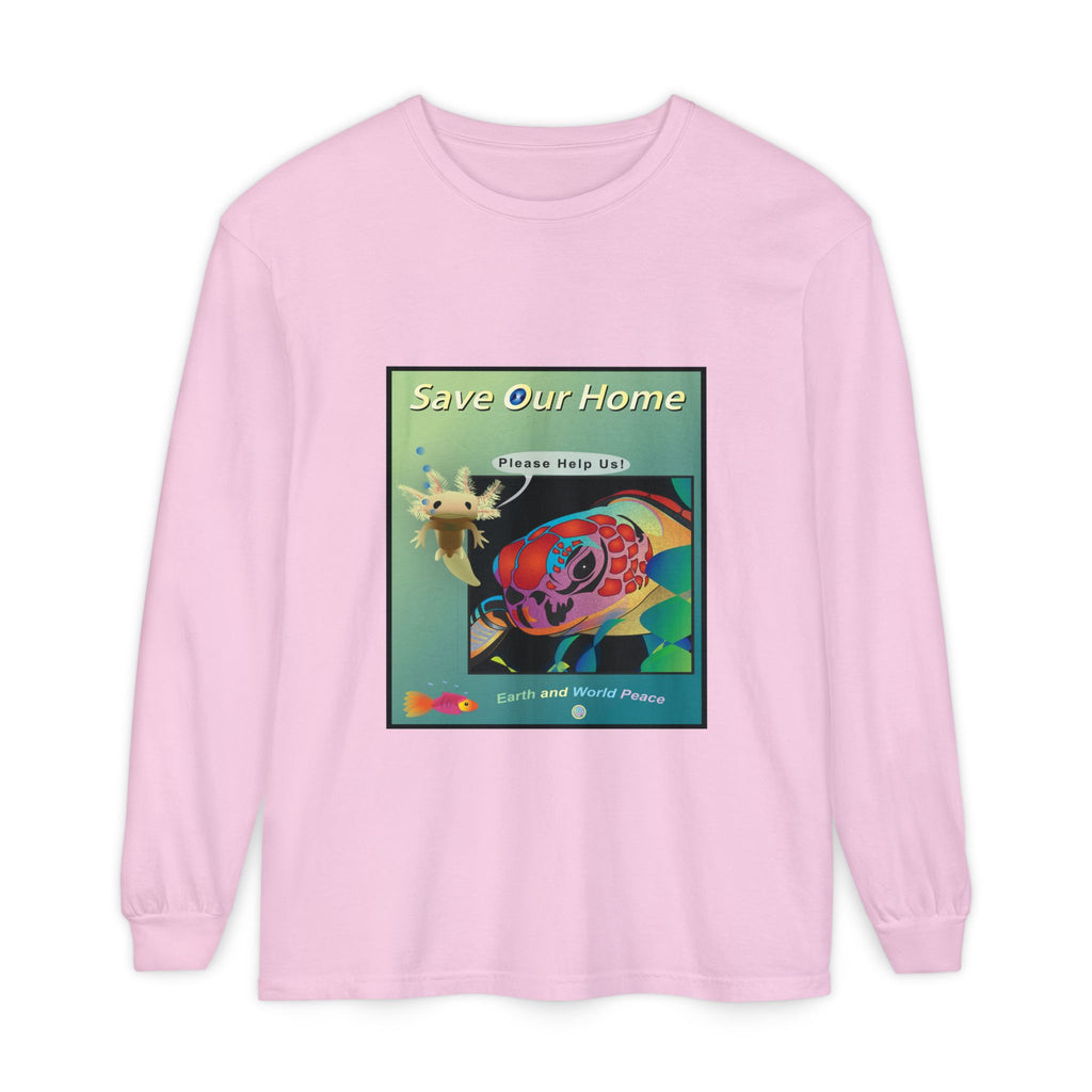 Axolotle and Sea Turtle: Save Our Home