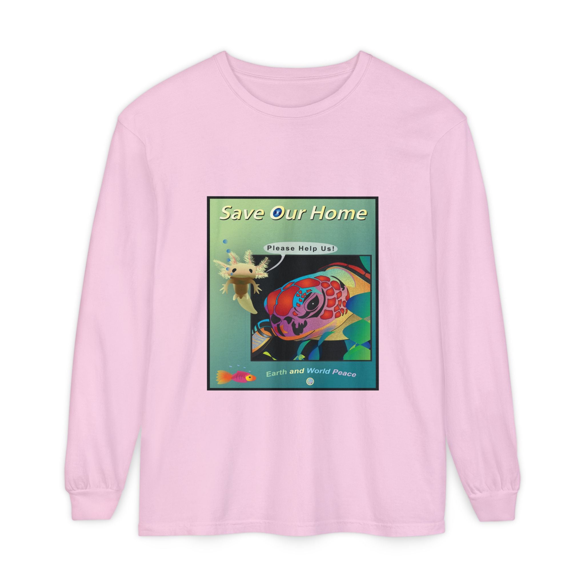 Axolotle and Sea Turtle: Save Our Home