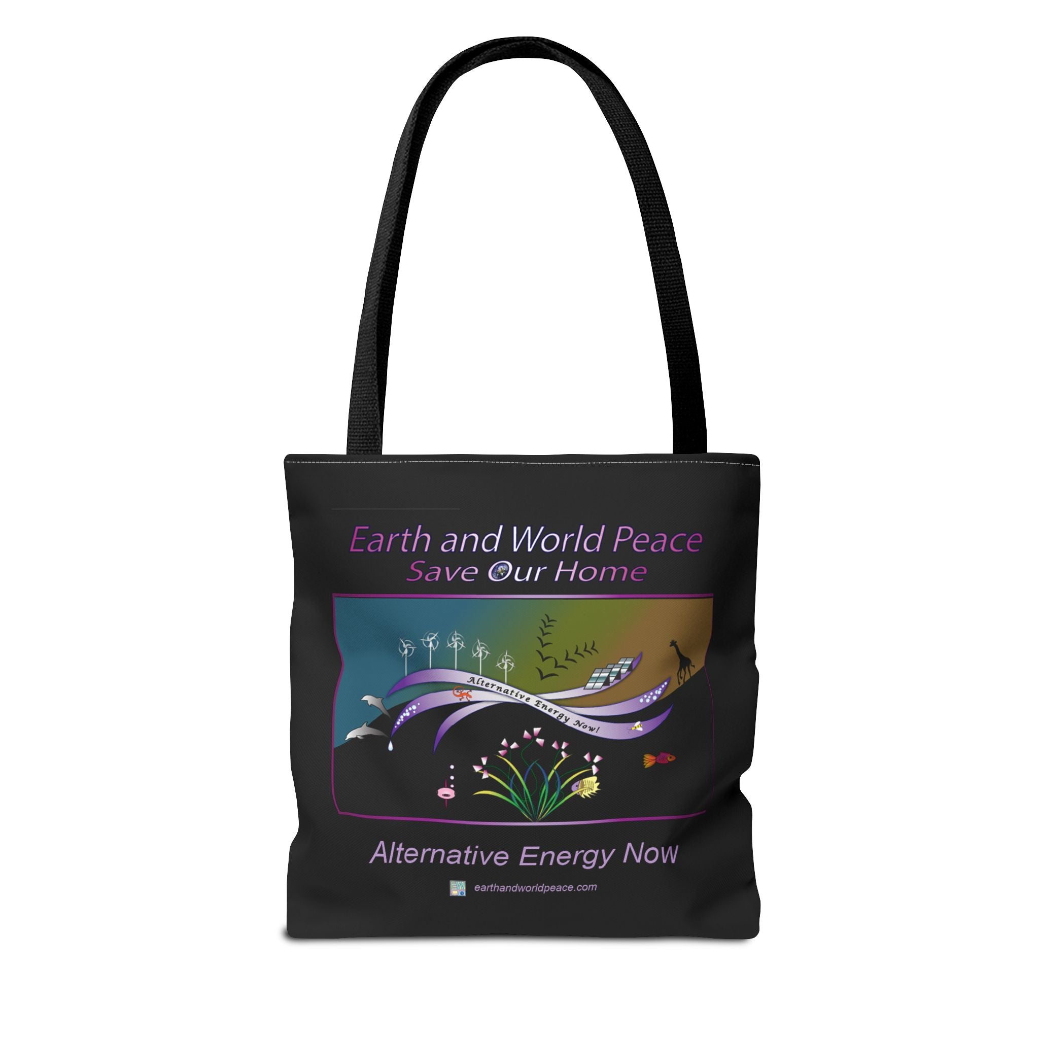 Tote Bag - Alternative Energy Now Black