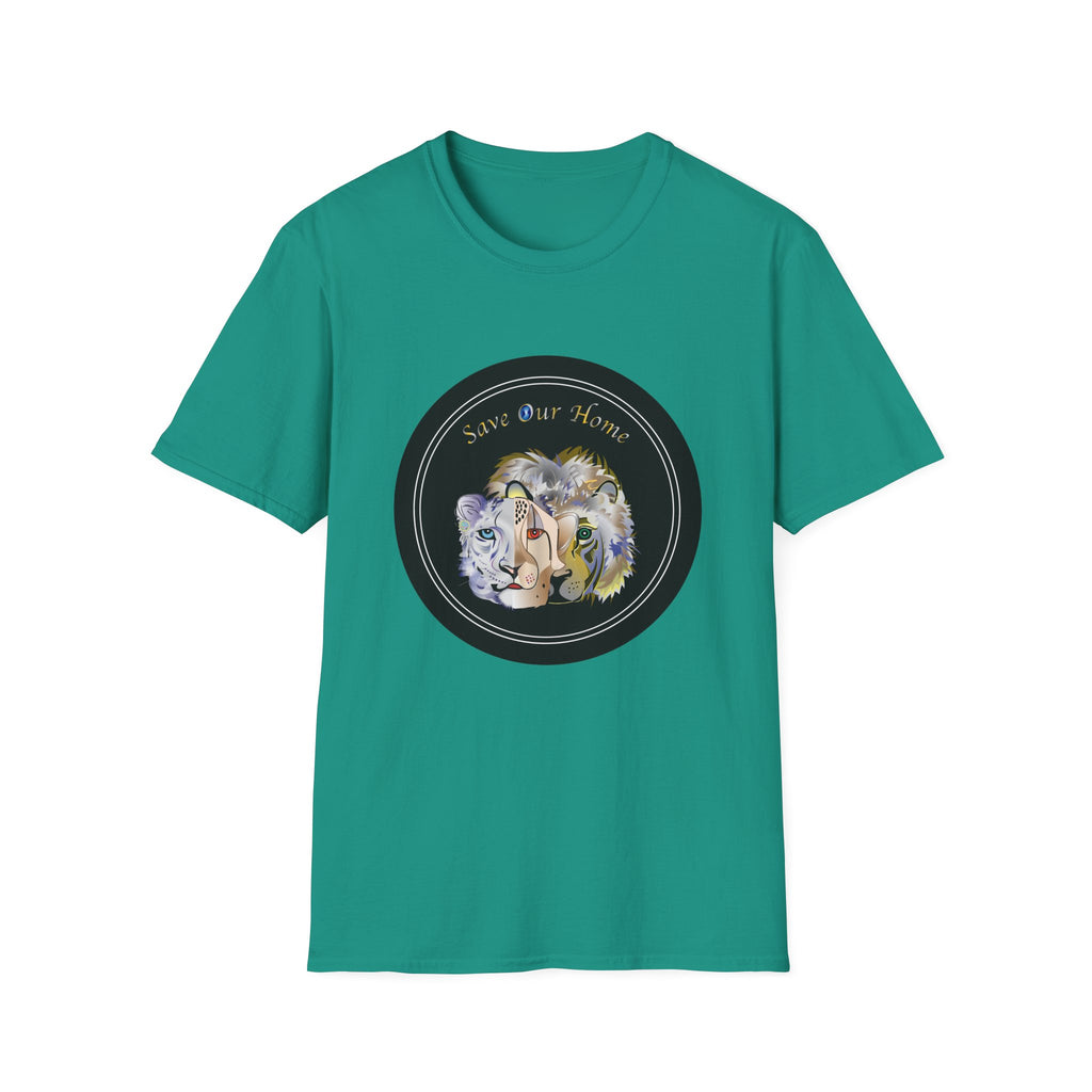 Cats Trio Unisex Softstyle Tee
