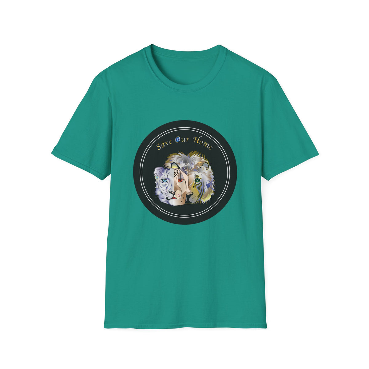 Cats Trio Unisex Softstyle Tee