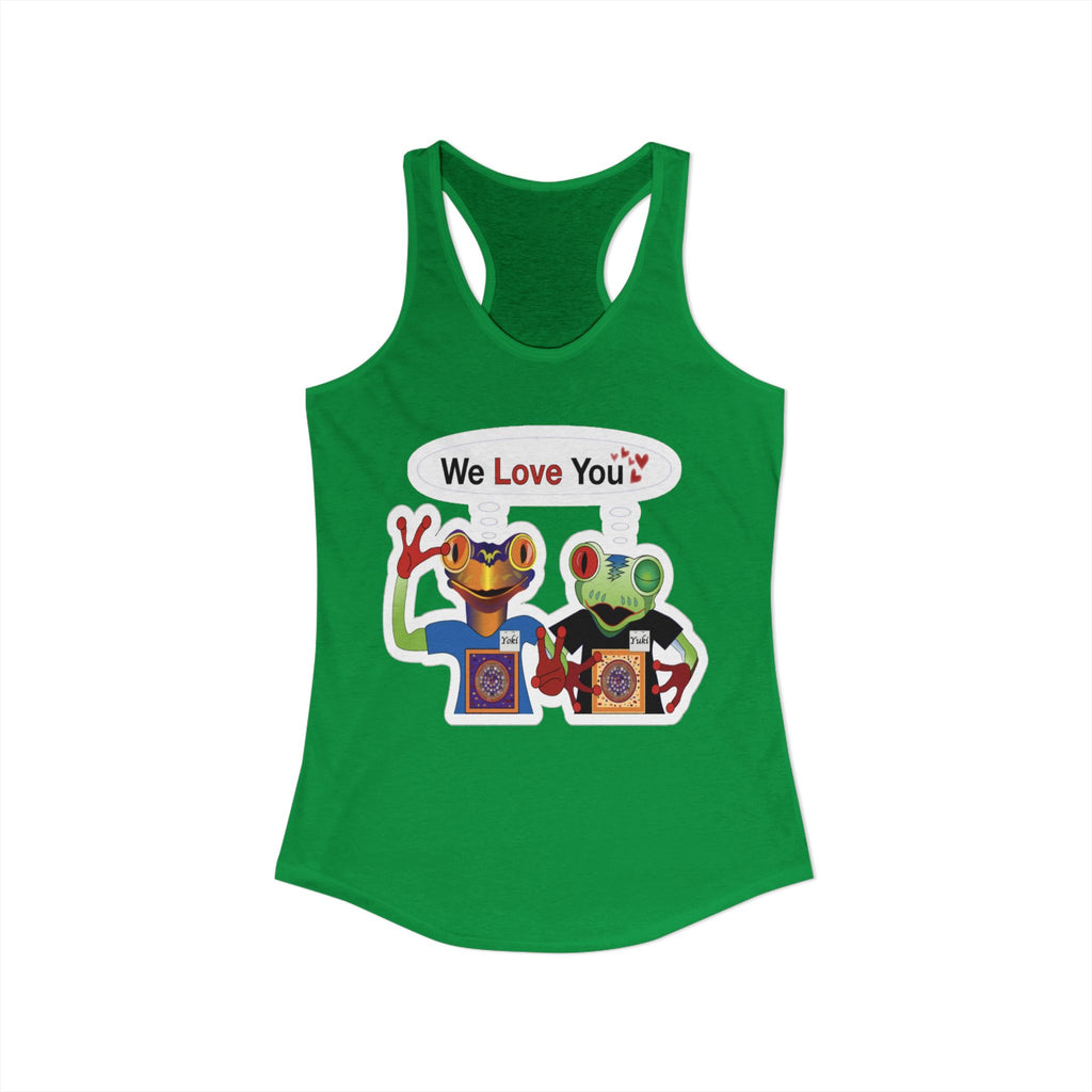 Mc Frog  Sticker Tank We Love You