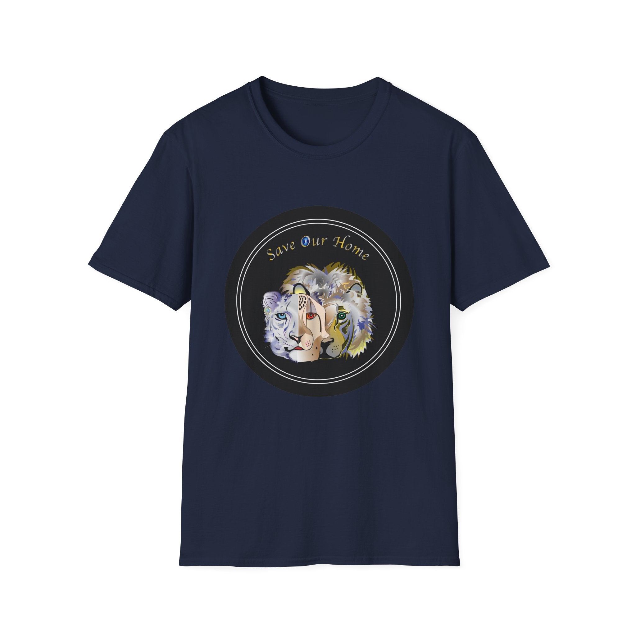 Cats Trio Unisex Softstyle Tee