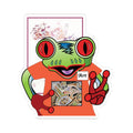Art McFrog Kiss-Cut Sticker — Loves Art Peace