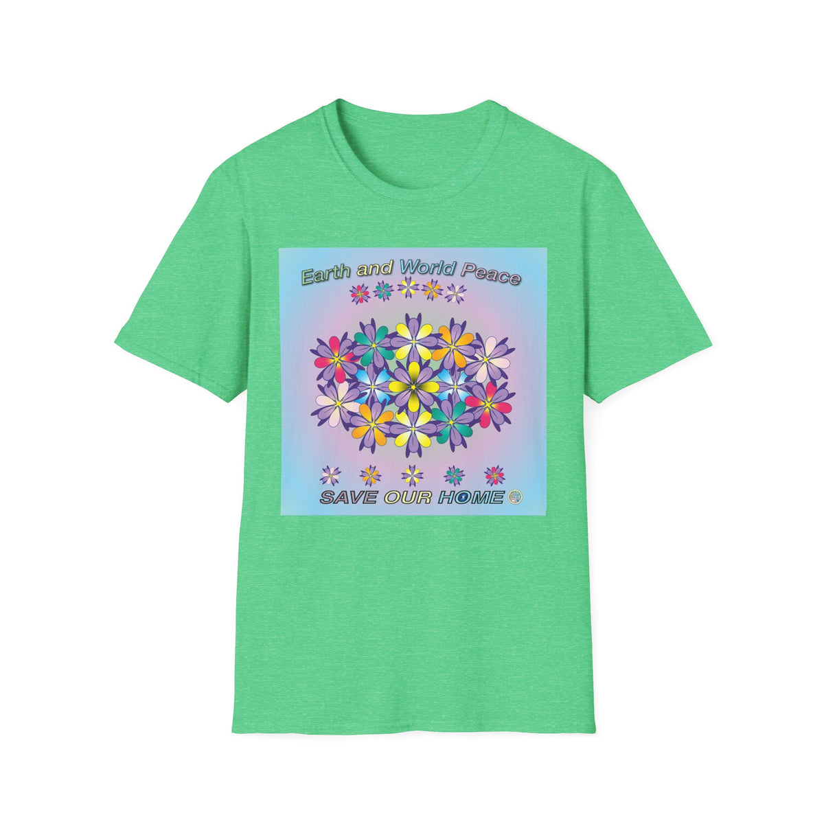 Multi-Colored Flower T-Shirt