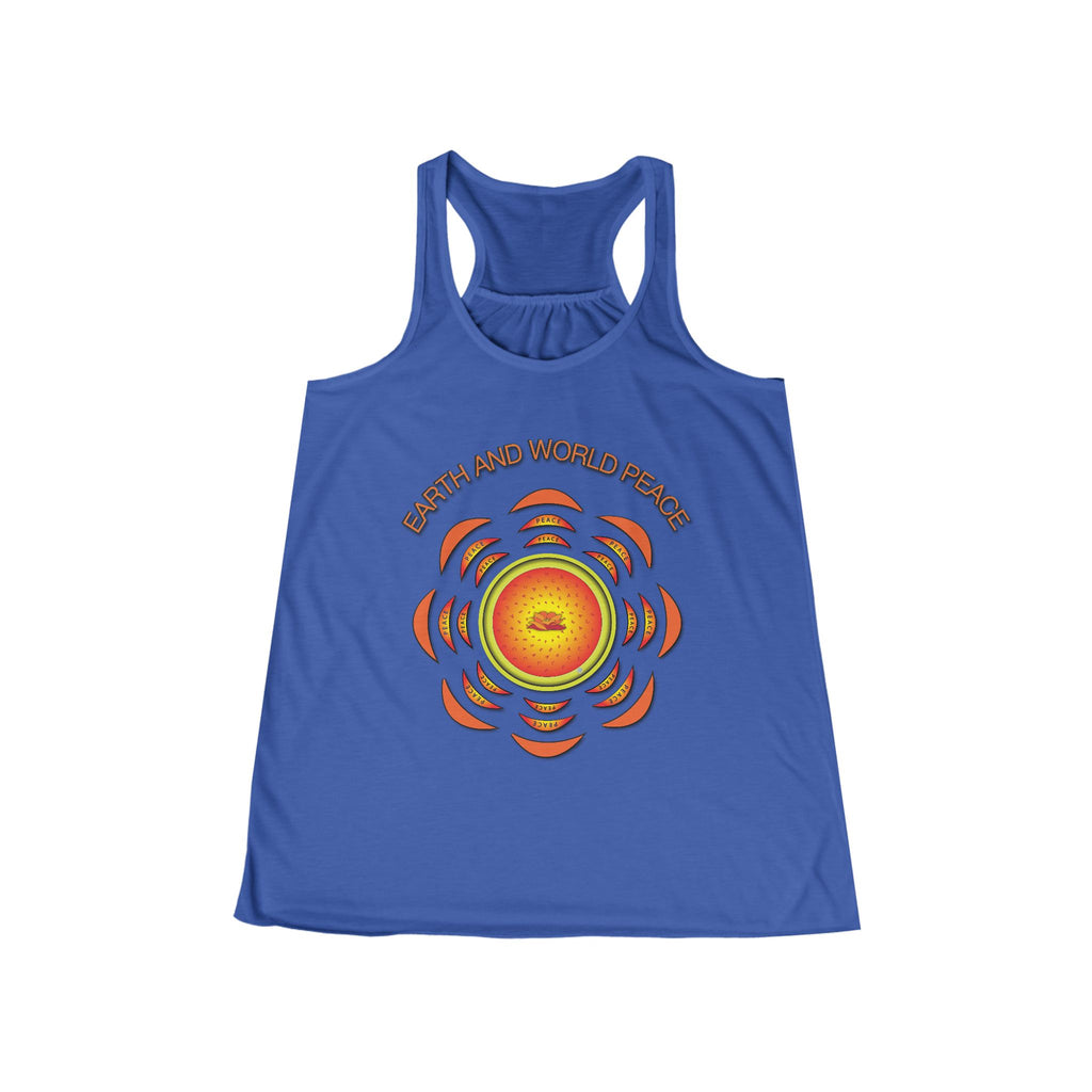Peace Flowery Women's Tank