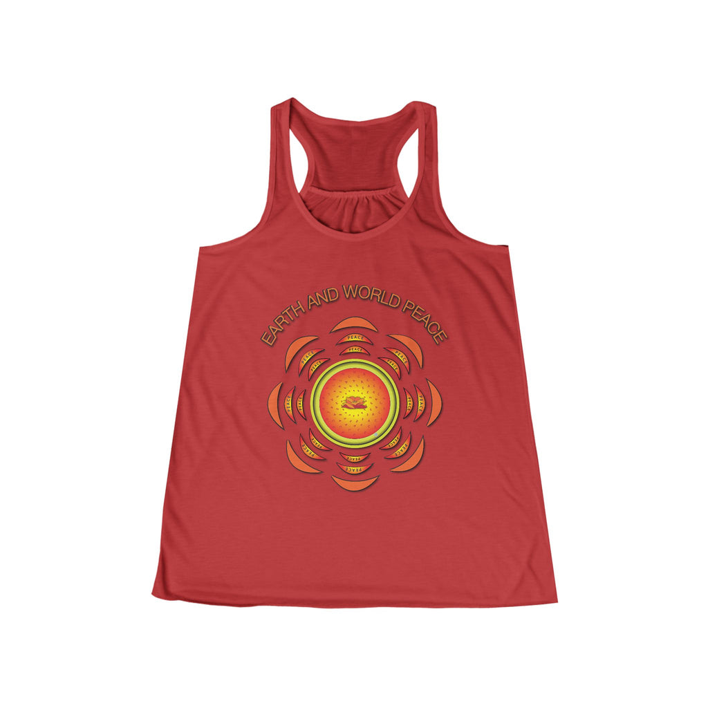 Peace Flowery Women's Tank