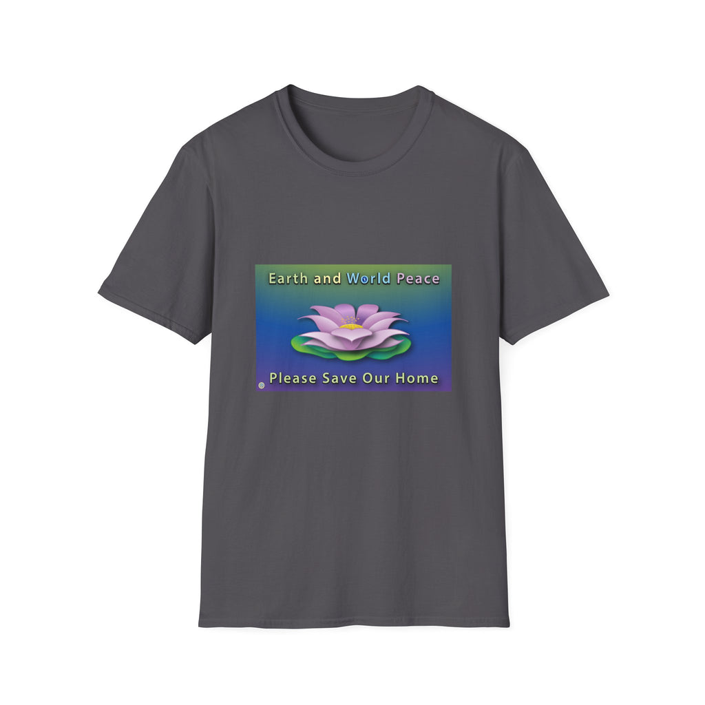 Floating Lotus Unisex Softstyle Tee
