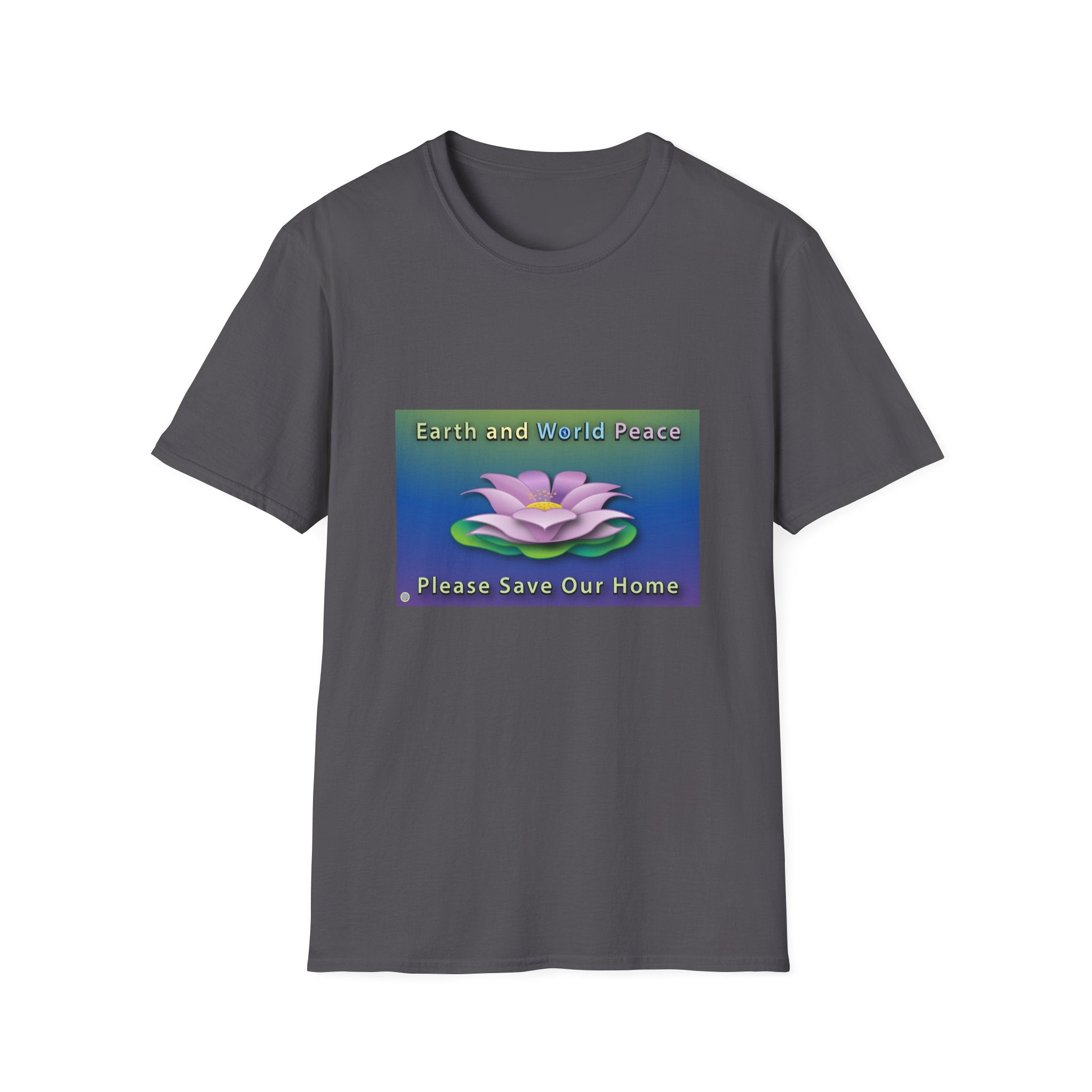 Floating Lotus Unisex Softstyle Tee